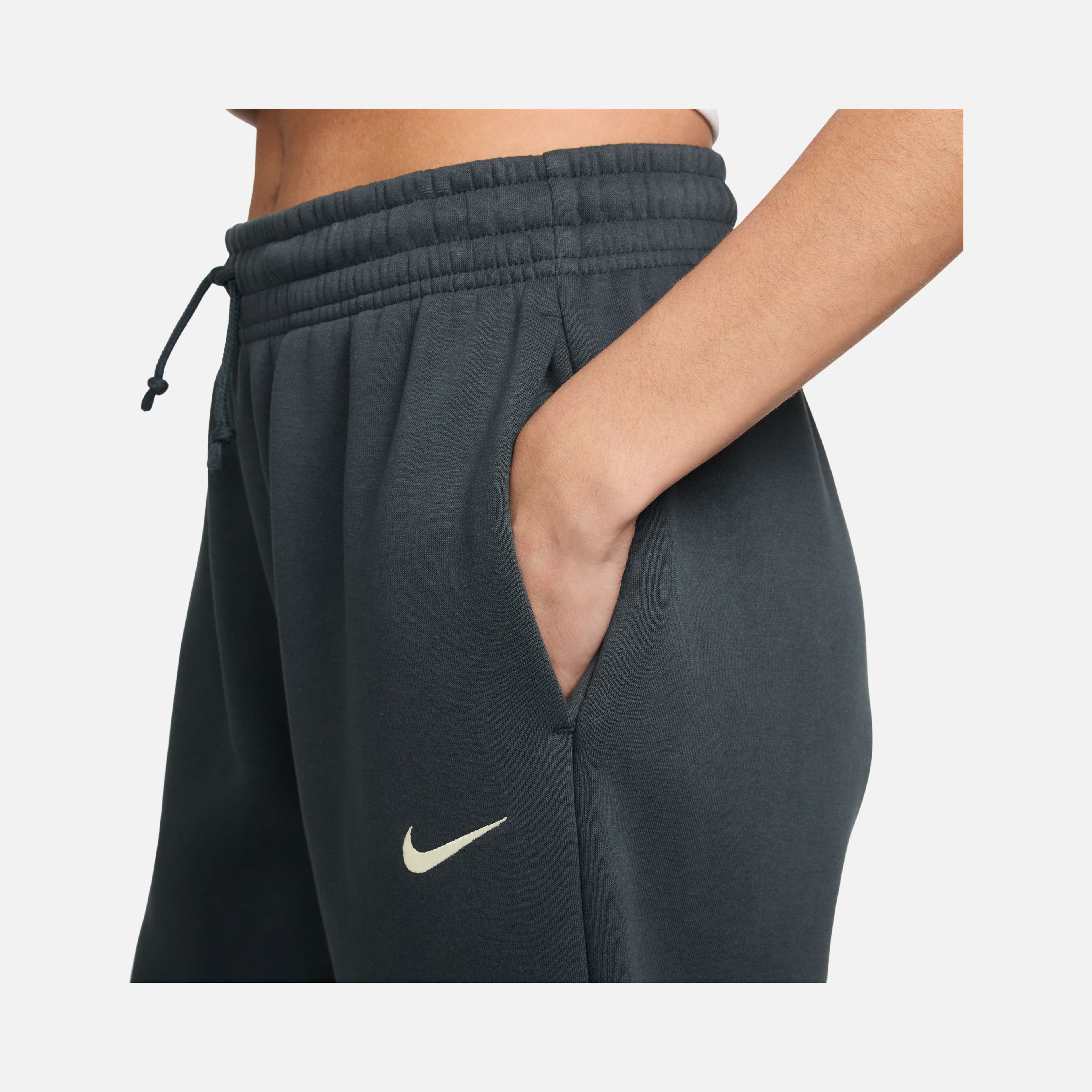 Nike Sportswear Phoenix Fleece High-Waisted Oversized Kadın Eşofman Altı