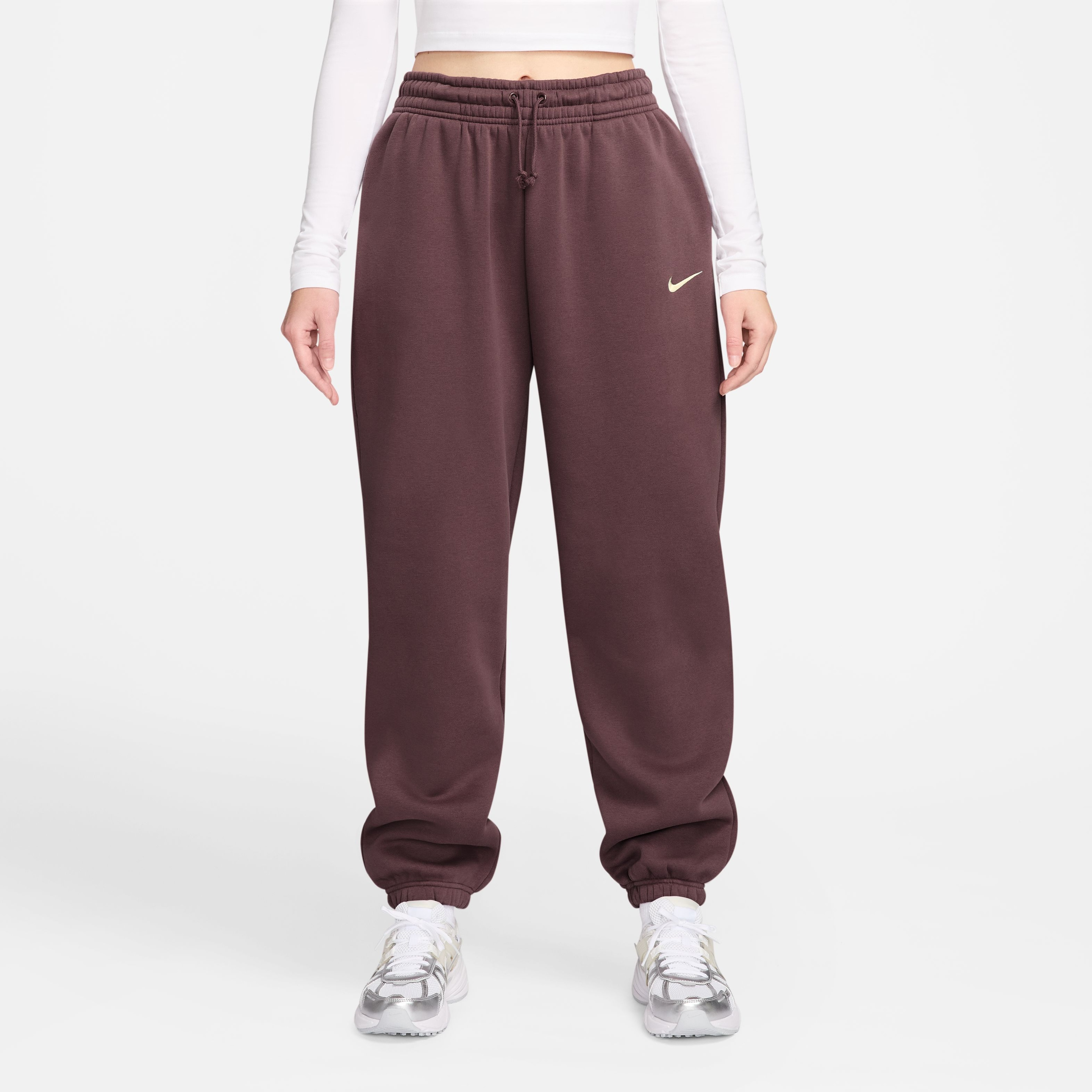 Nike Sportswear Phoenix Fleece High-Waisted Oversized Kadın Eşofman Altı