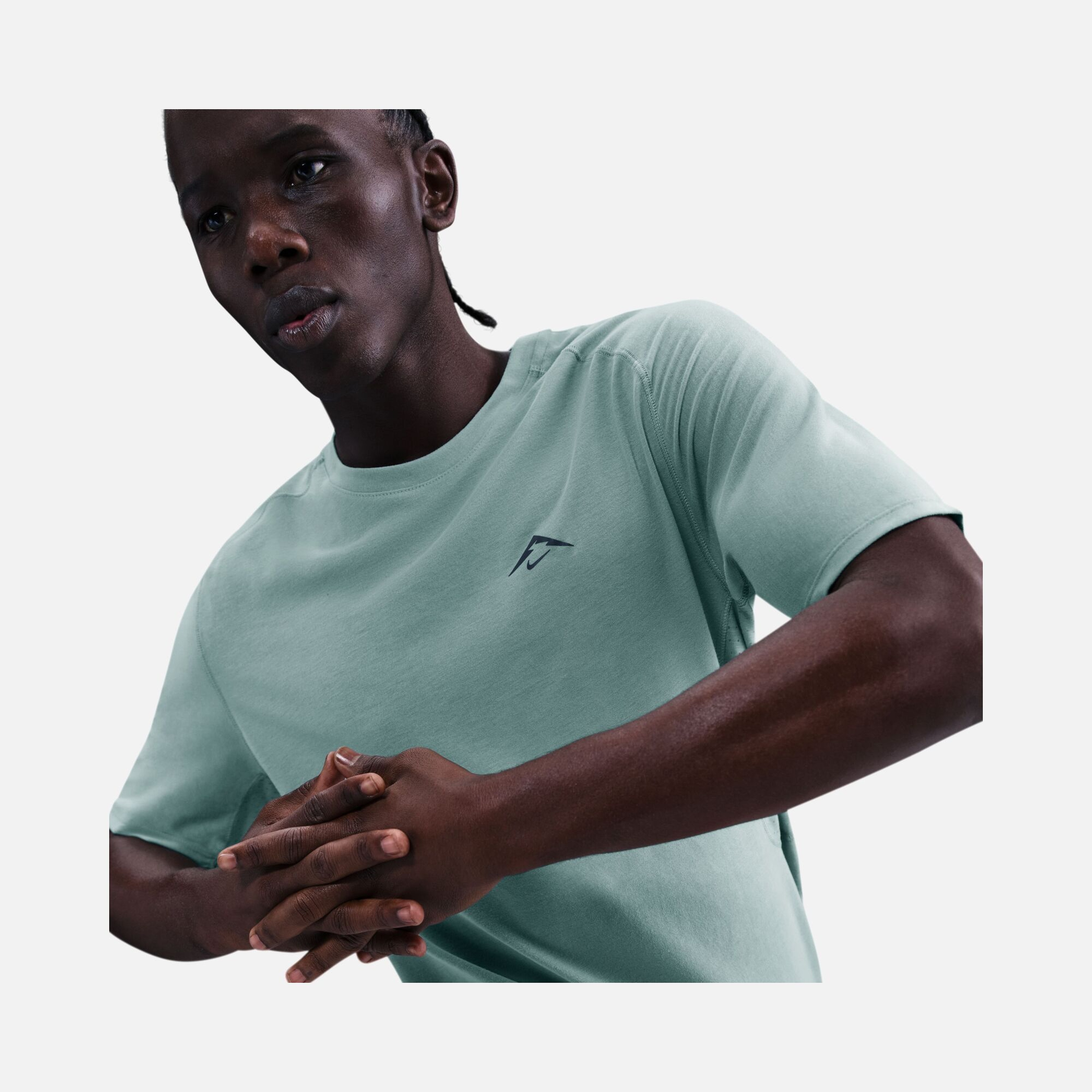 Nike Dri-Fit ADV Solar Chase Trail Running Short-Sleeve Erkek Tişört