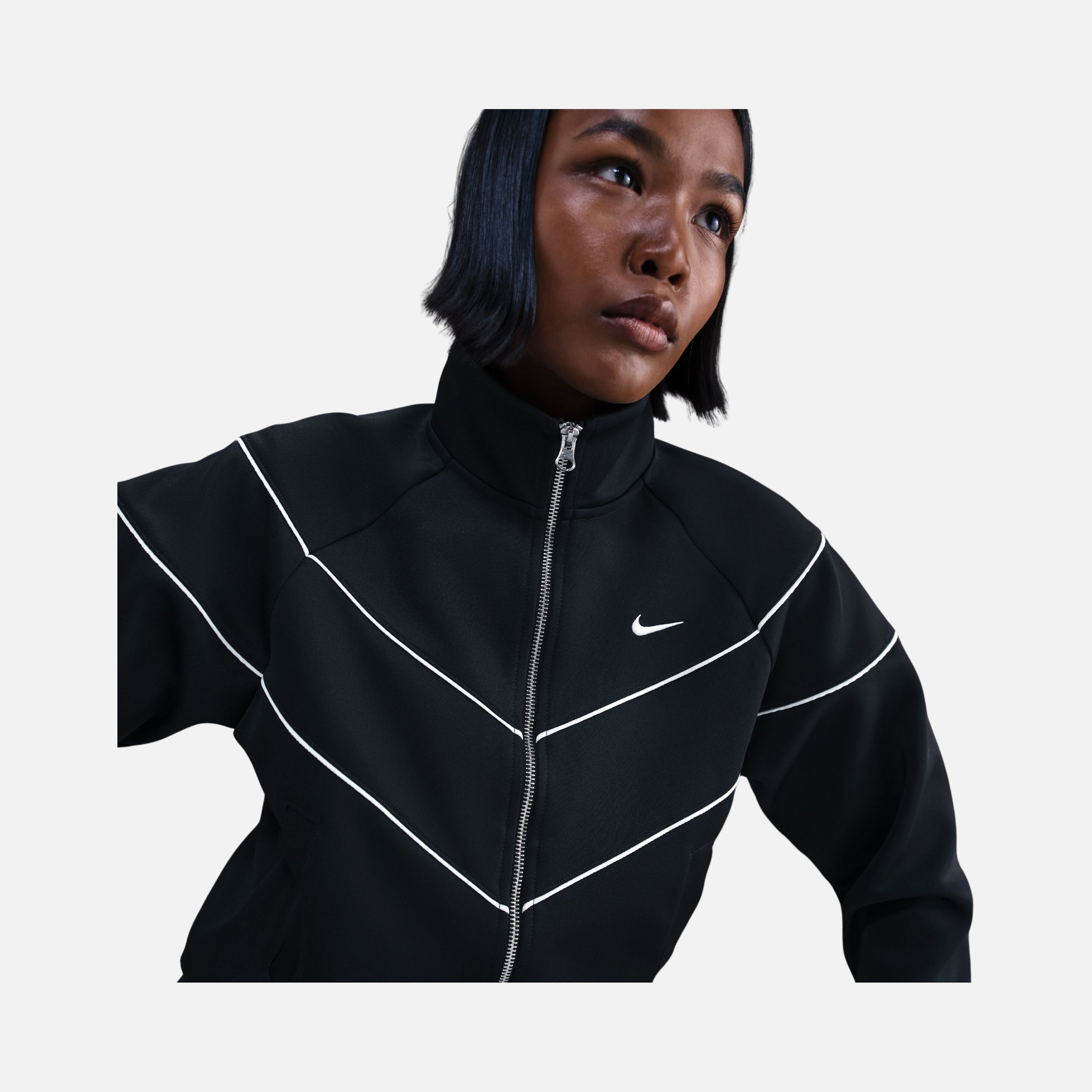 Nike Sportswear Essentials Windrunner Poly Knit Full-Zip Kadın Ceket