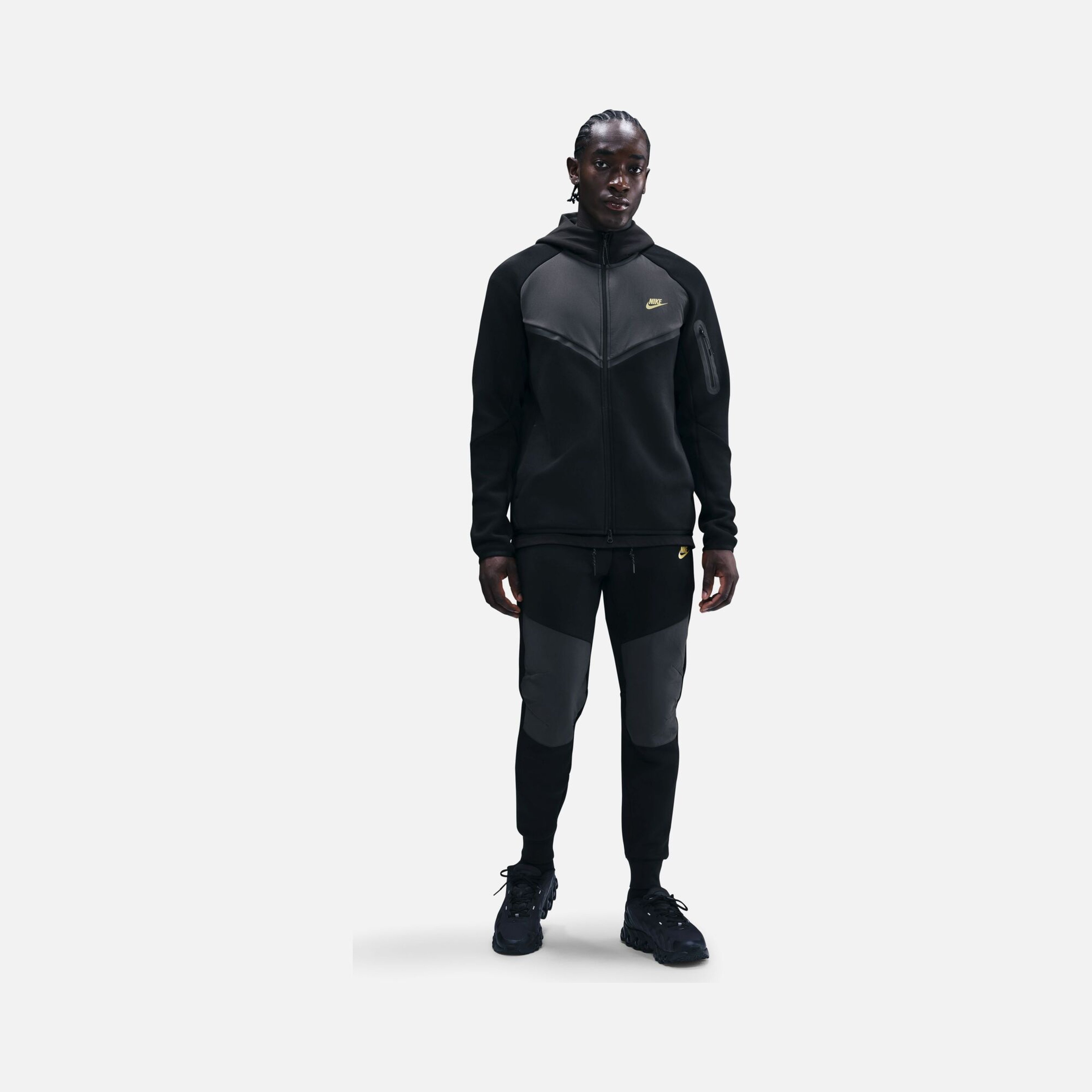 Nike M Tech Fleece Mix Wr Hoodie Erkek Ceket