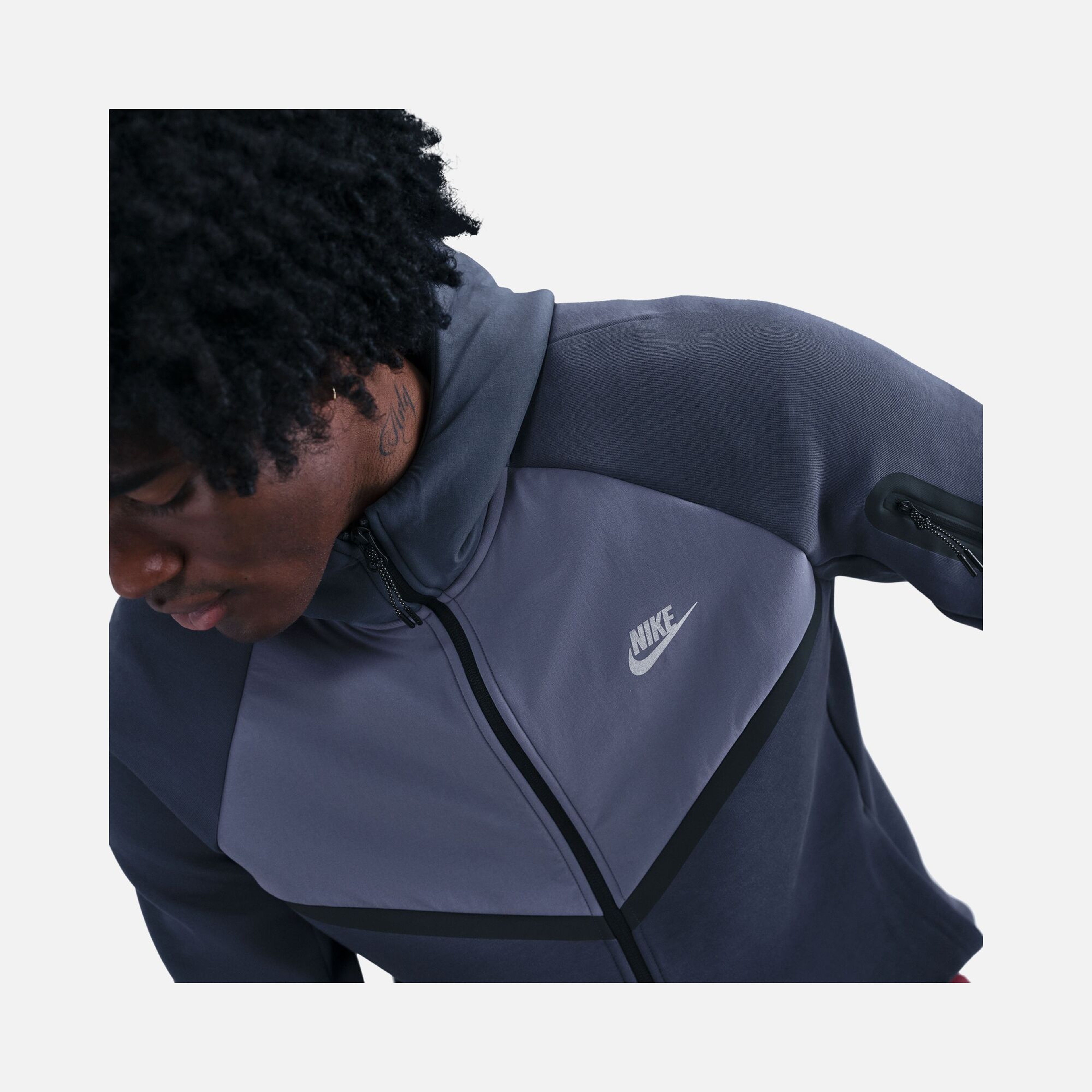 Nike M Tech Fleece Mix Wr Hoodie Erkek Ceket