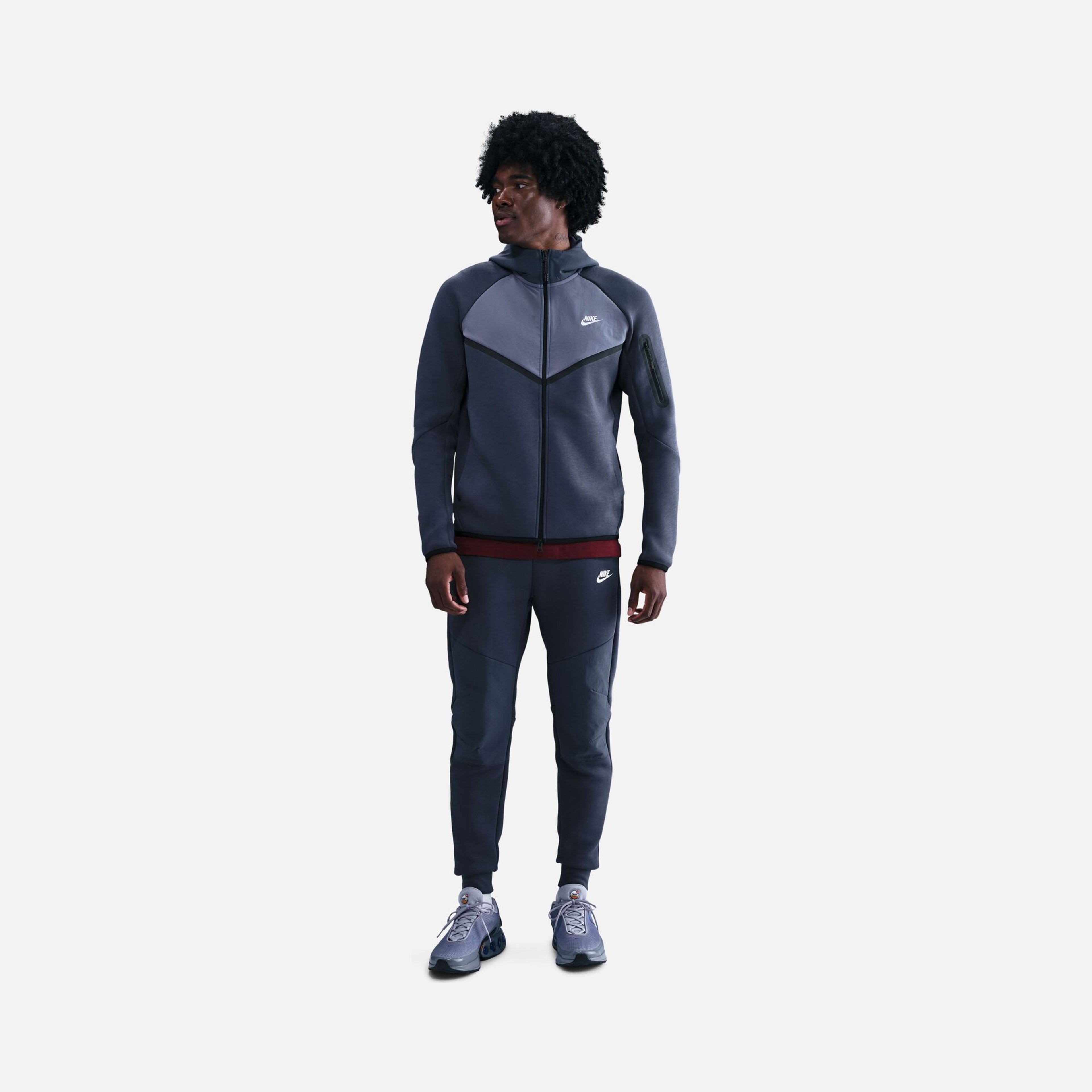 Nike M Tech Fleece Mix Wr Hoodie Erkek Ceket