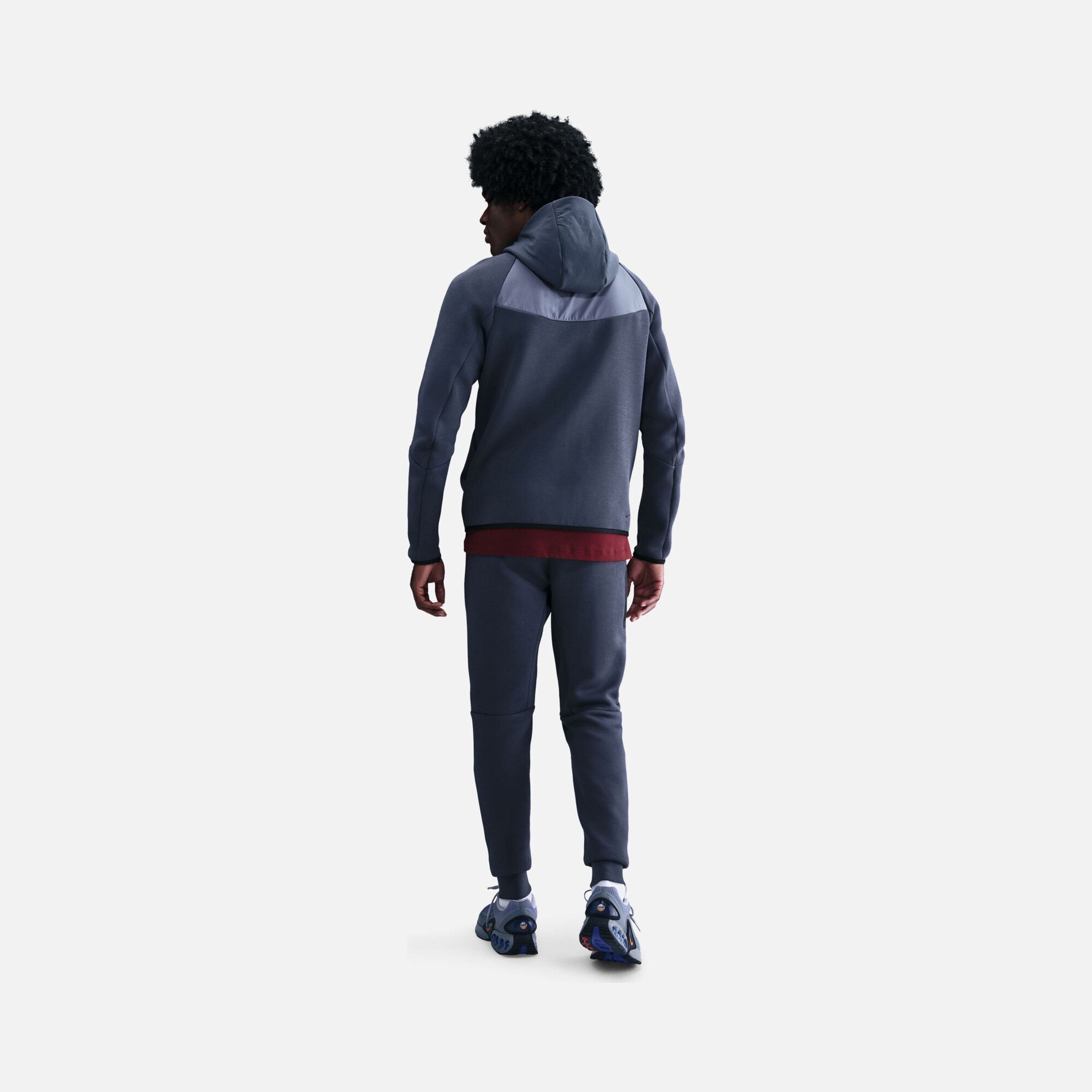Nike M Tech Fleece Mix Wr Hoodie Erkek Ceket