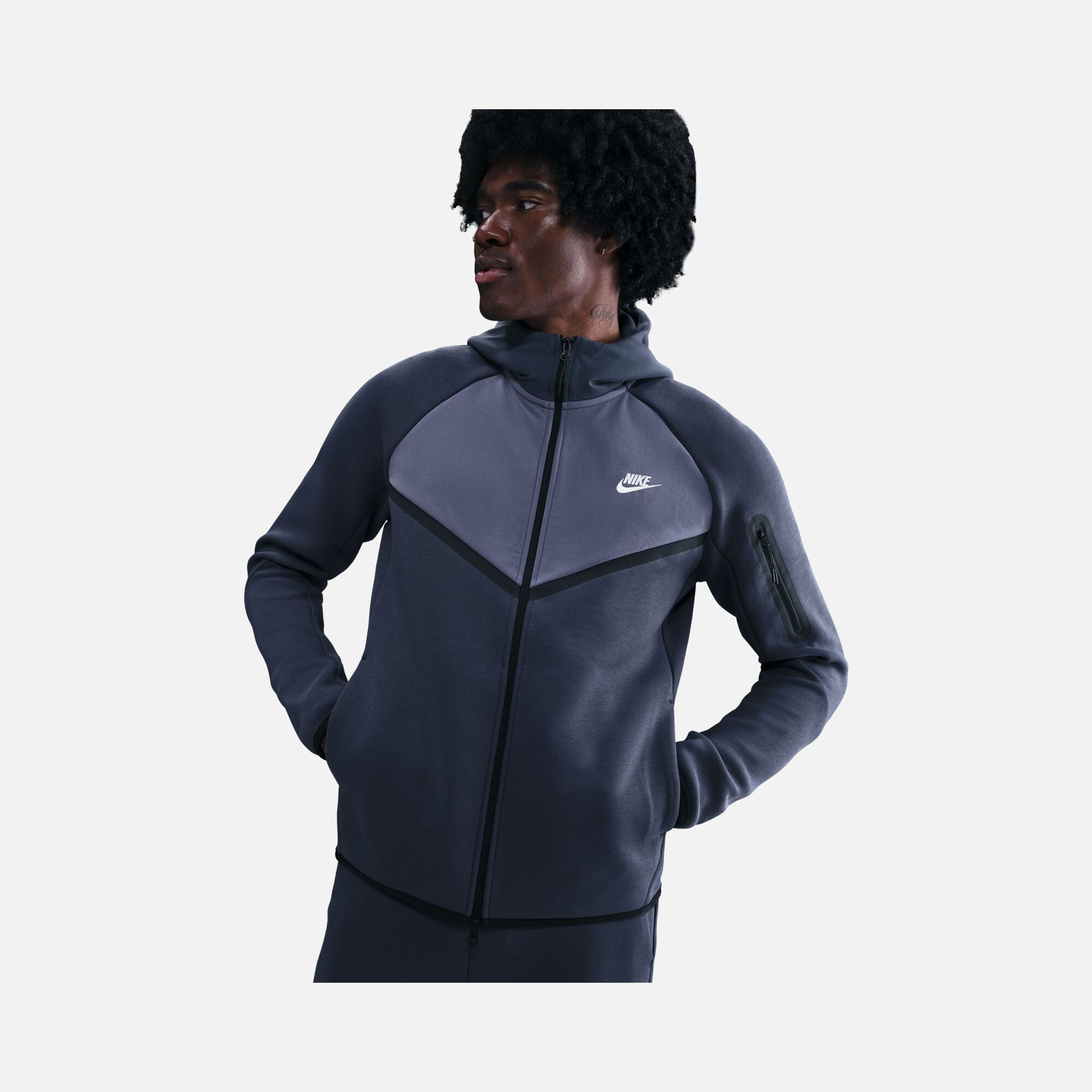 Nike M Tech Fleece Mix Wr Hoodie Erkek Ceket