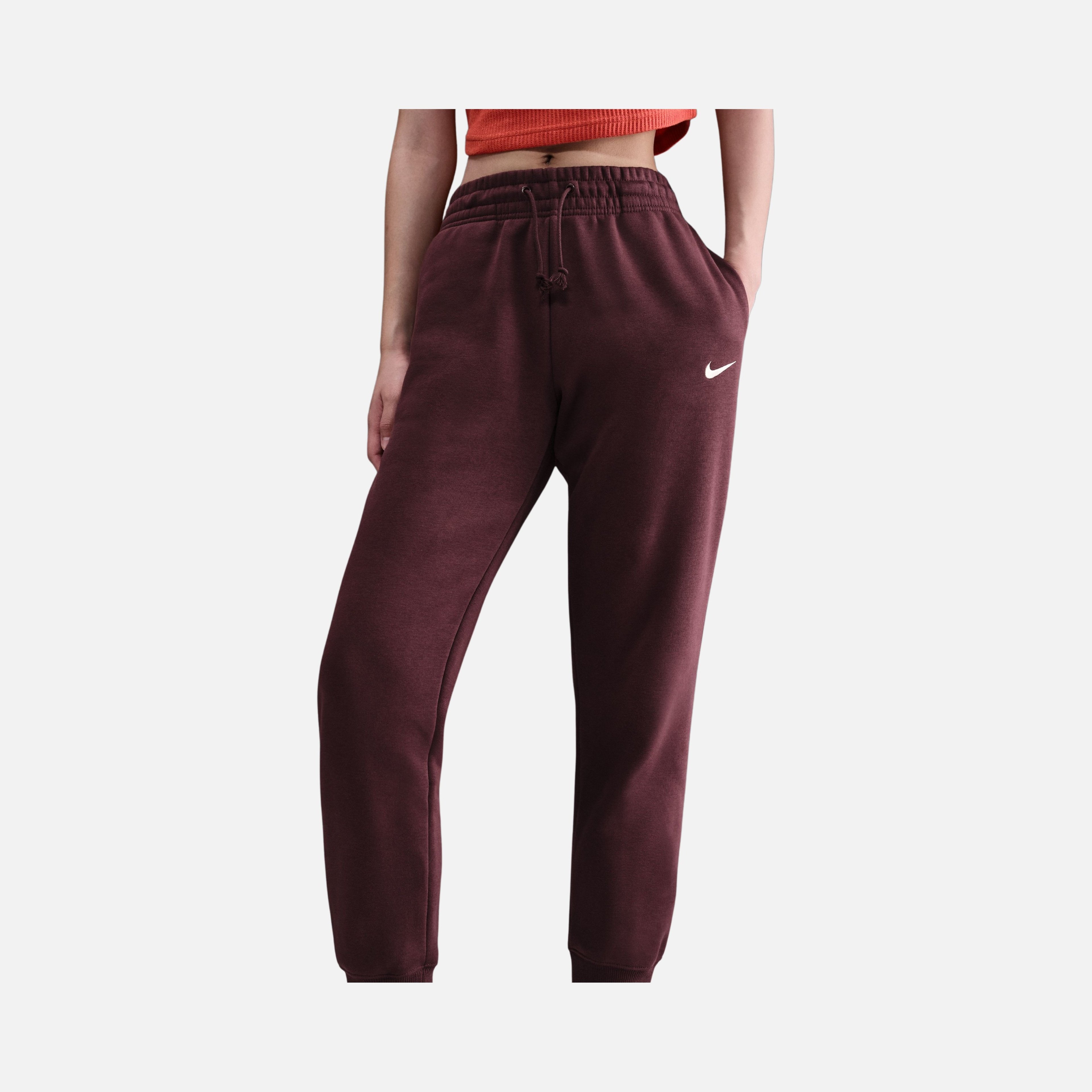 Nike Sportswear Phoenix Fleece Mid-Rise Kadın Eşofman Altı