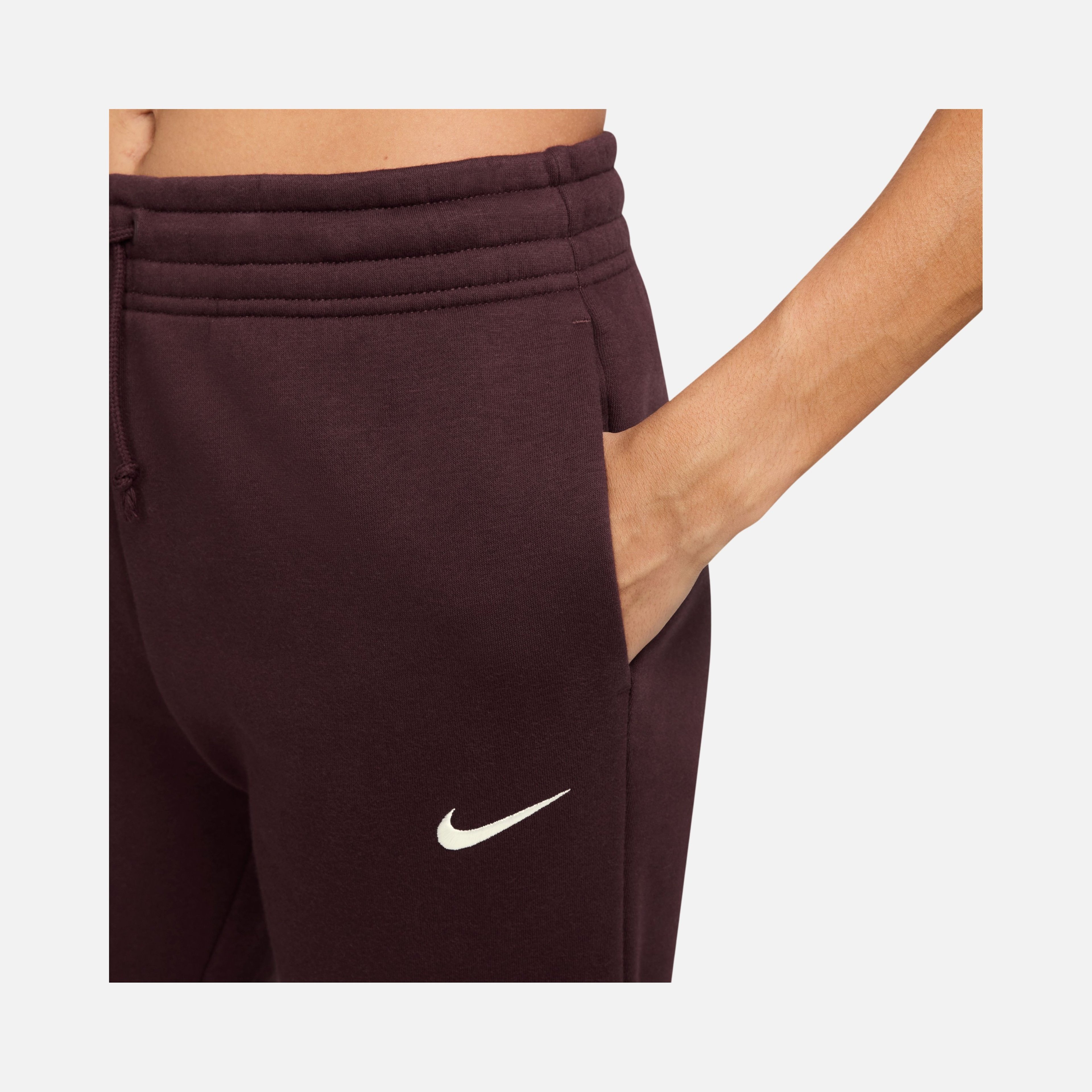 Nike Sportswear Phoenix Fleece Mid-Rise Kadın Eşofman Altı