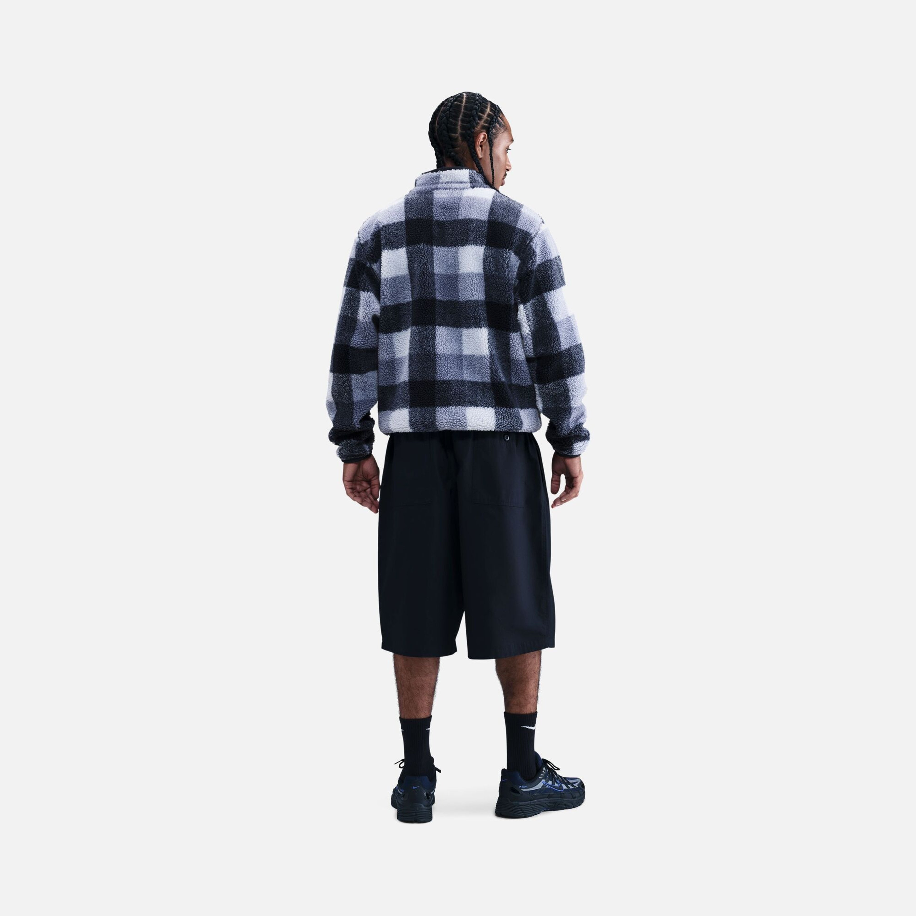 Nike Sportswear Club+ Sesonal Winterized Fleece All Over Printed Half-Zip Erkek Sweatshirt