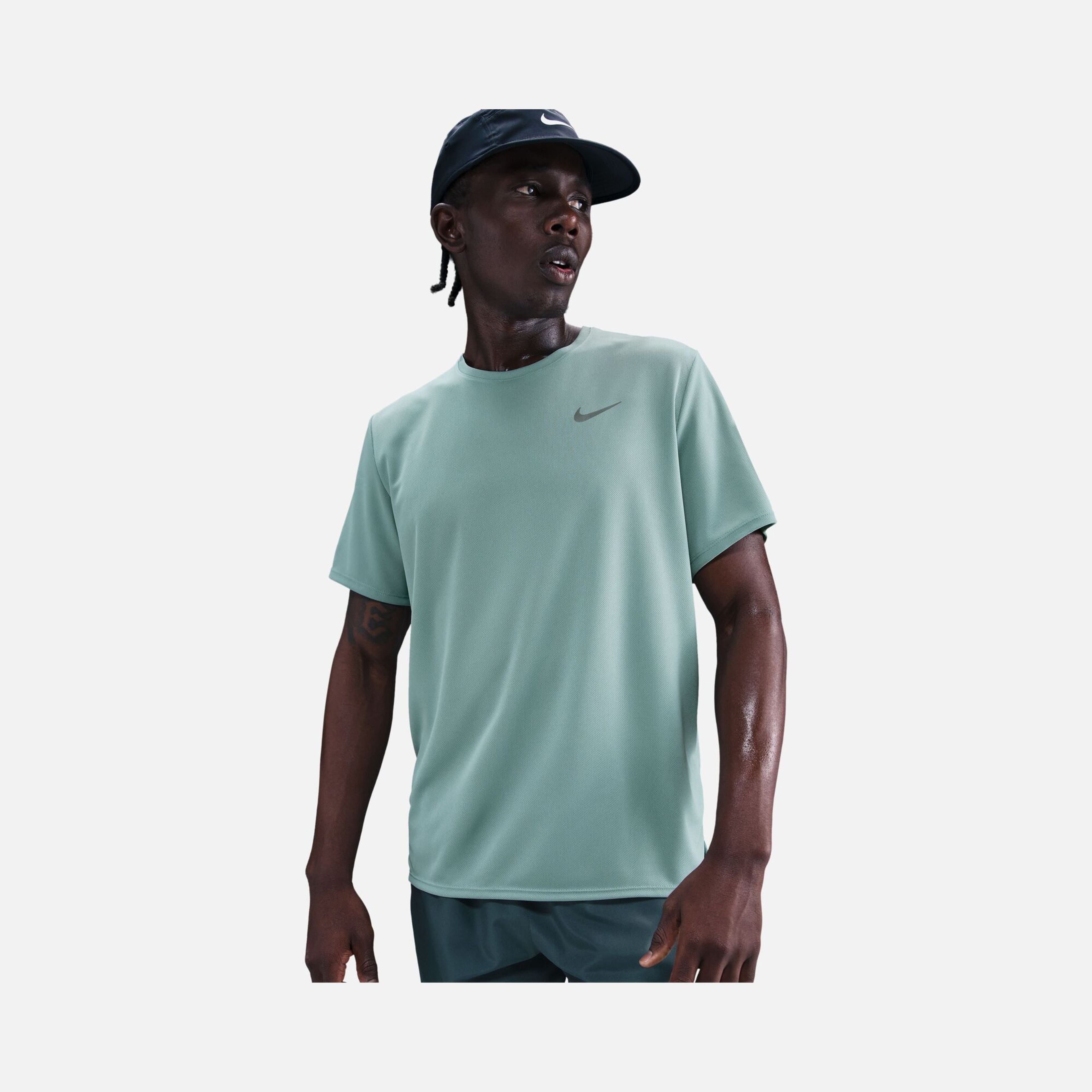 Nike Dri-Fit UV Miler Running Short-Sleeve Erkek Tişört