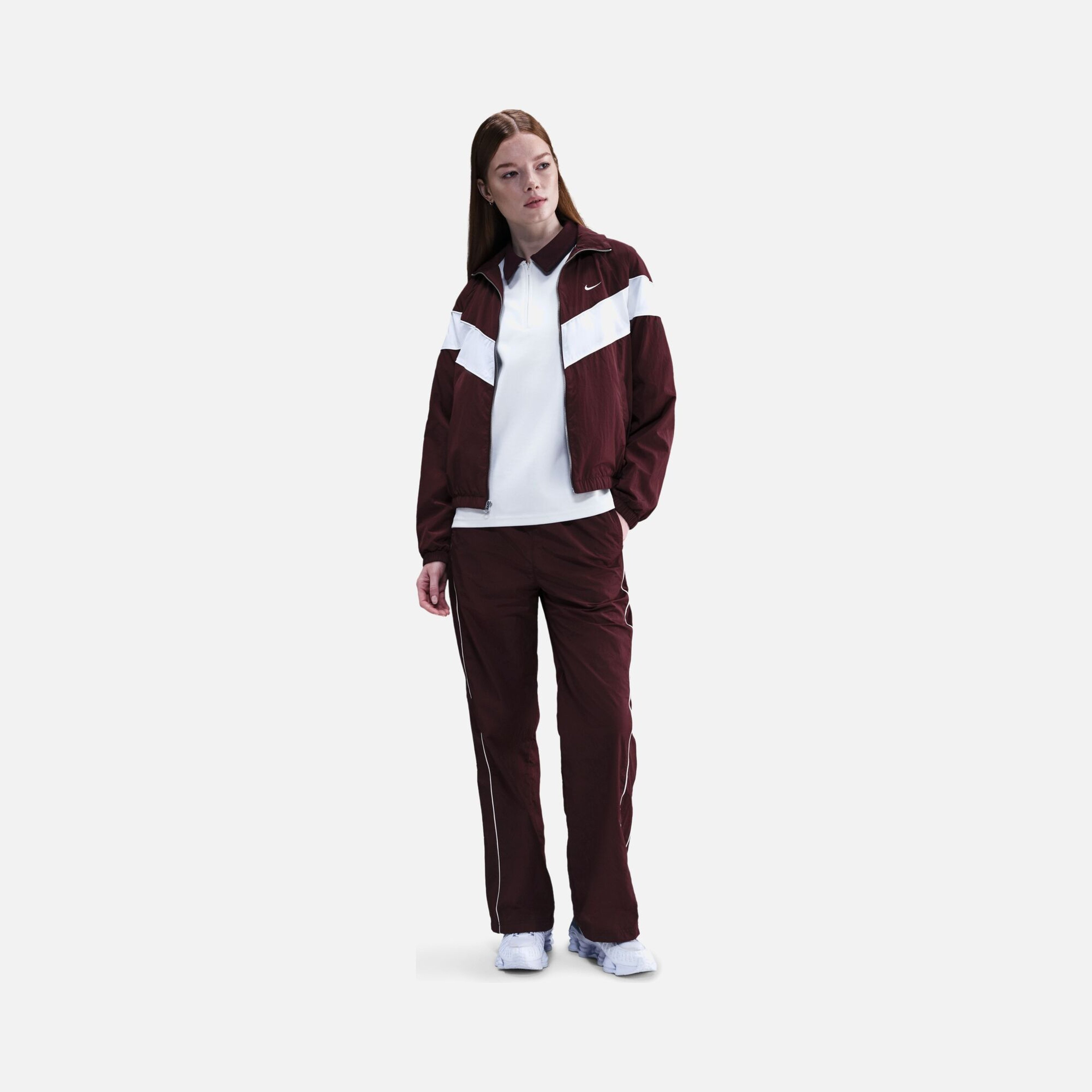 Nike Sportswear Windrunner High-Waisted Woven Open-Hem Kadın Eşofman Altı