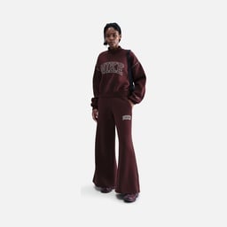 Nike Phoenix Fleece Logo Wide Leg Kadın Pantolon