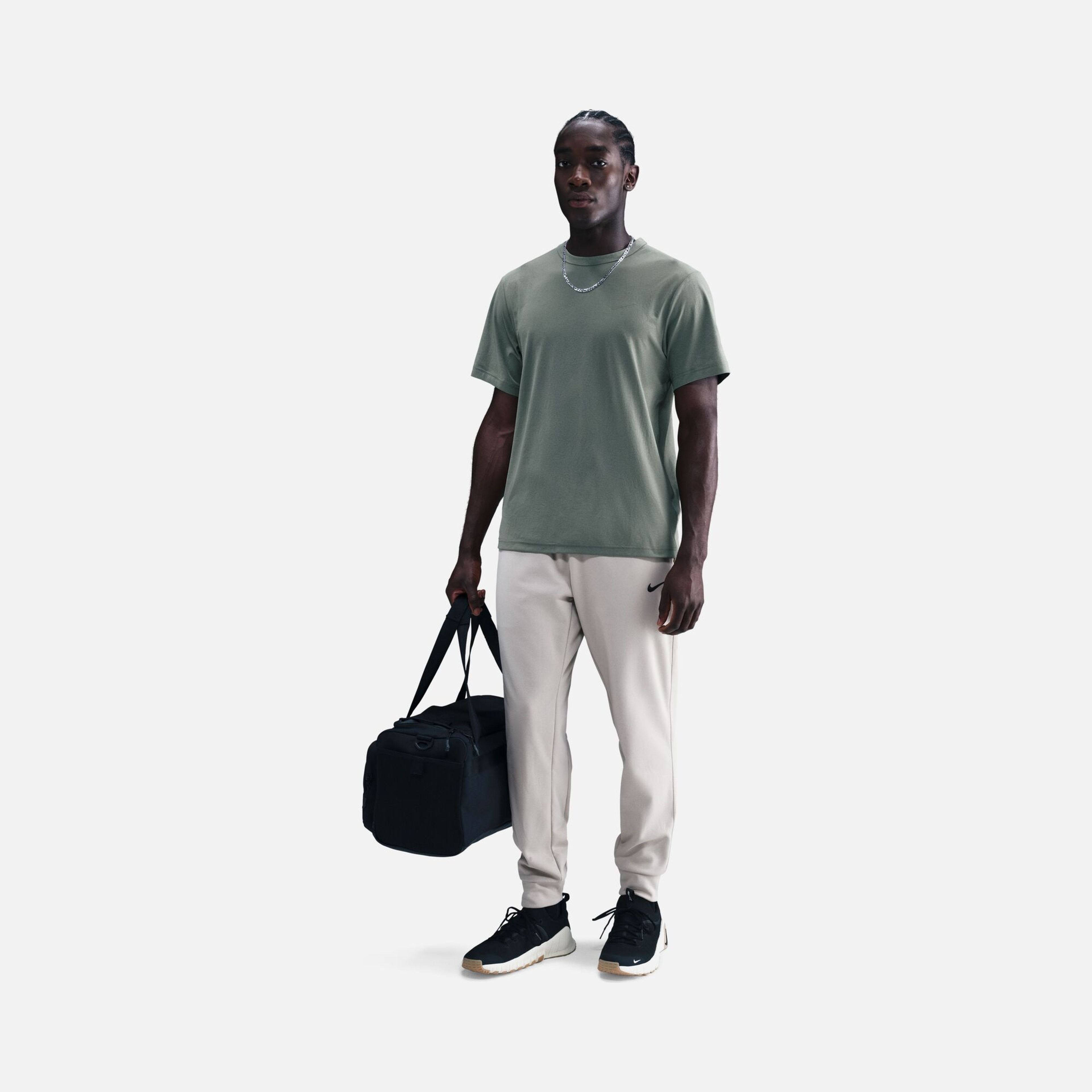 Nike Dri-Fit UV Hyverse Versatile Fitness Training Short-Sleeve Erkek Tişört