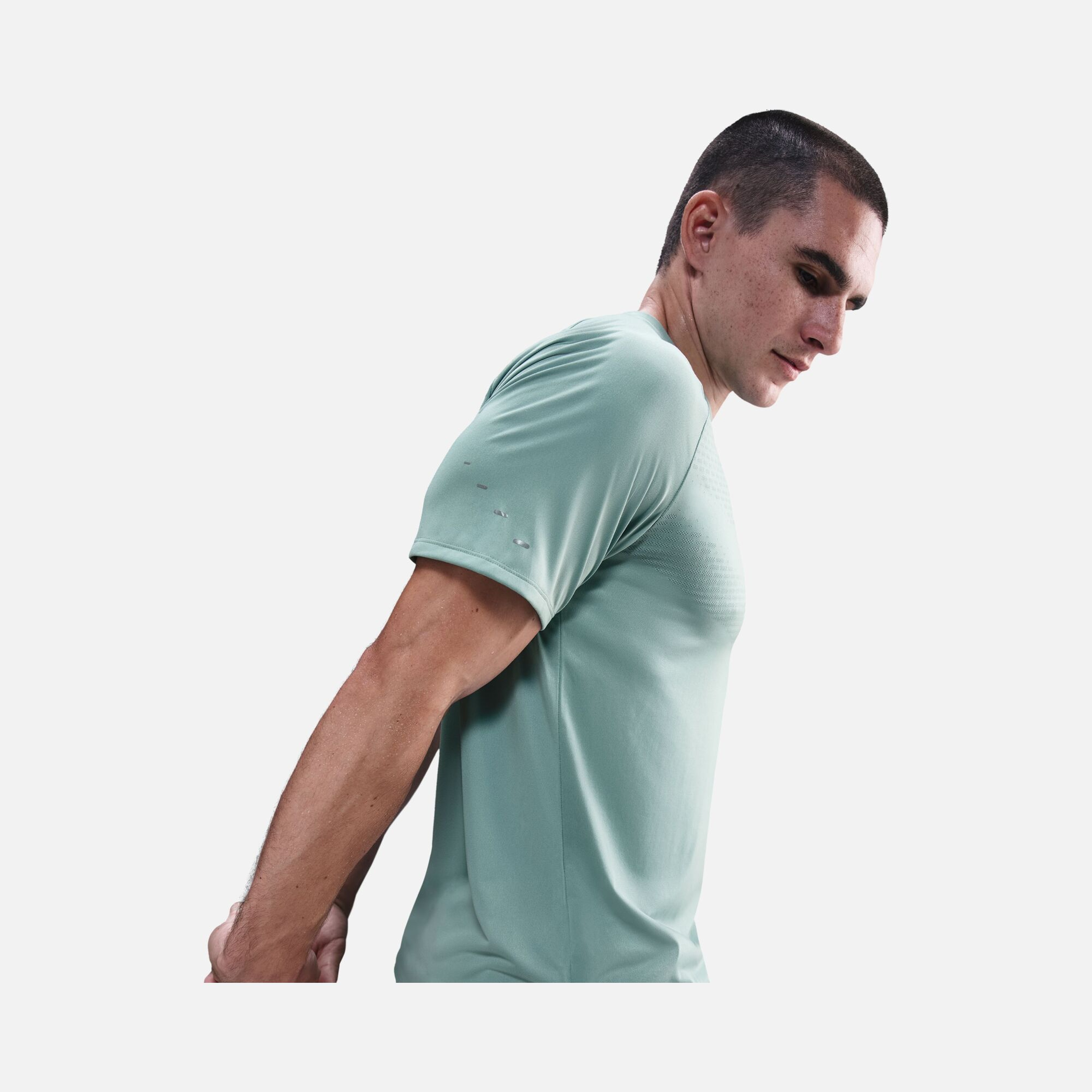 Nike Dri-Fit ADV Stride Running Short-Sleeve Erkek Tişört