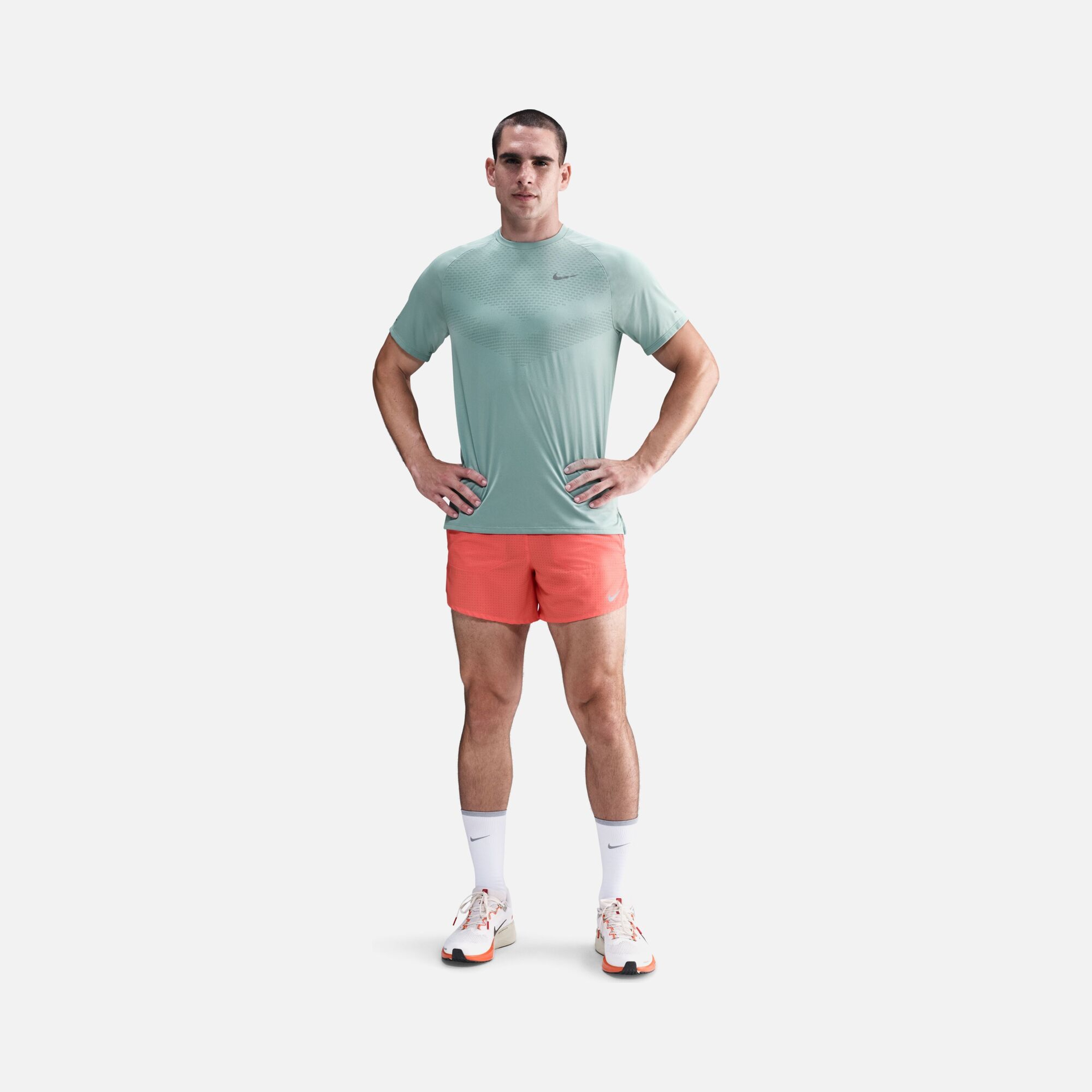 Nike Dri-Fit ADV Stride Running Short-Sleeve Erkek Tişört