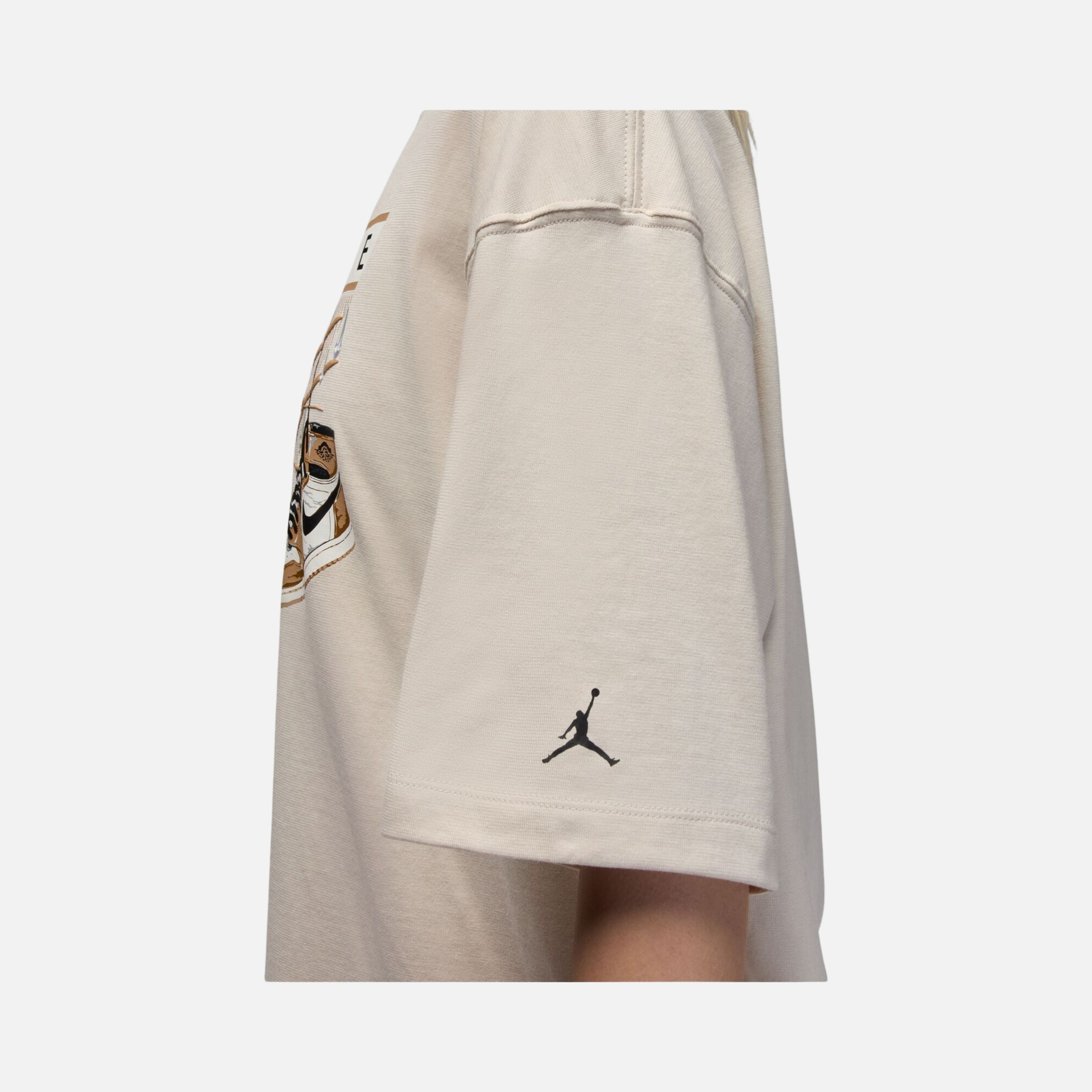 Nike Jordan Flight ''Shoe Graphic'' Oversized Short-Sleeve Kadın Tişört