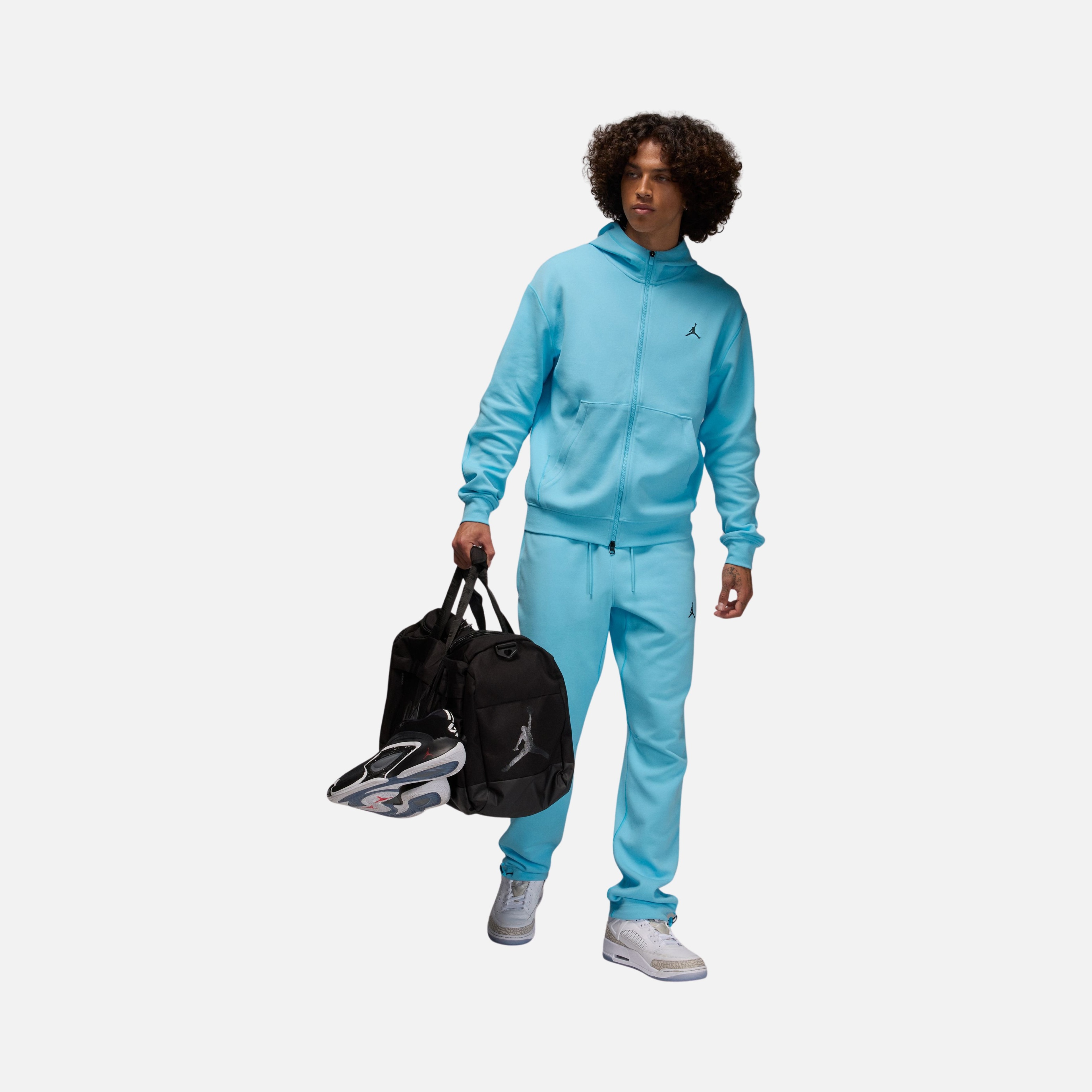 Nike Jordan Dri-Fit Sport Hoop Fleece Full-Zip Hoodie Erkek Ceket