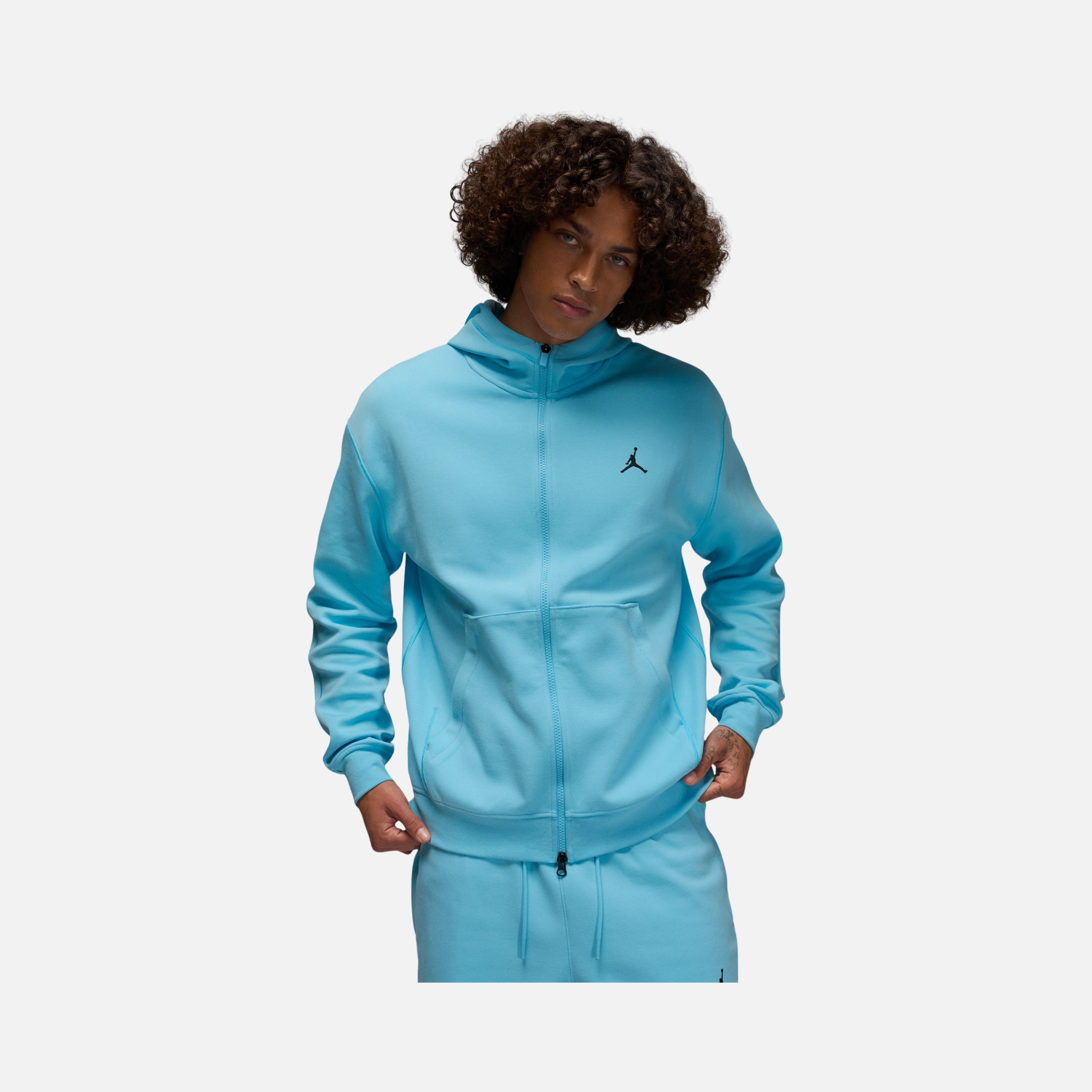 Nike Jordan Dri-Fit Sport Hoop Fleece Full-Zip Hoodie Erkek Ceket