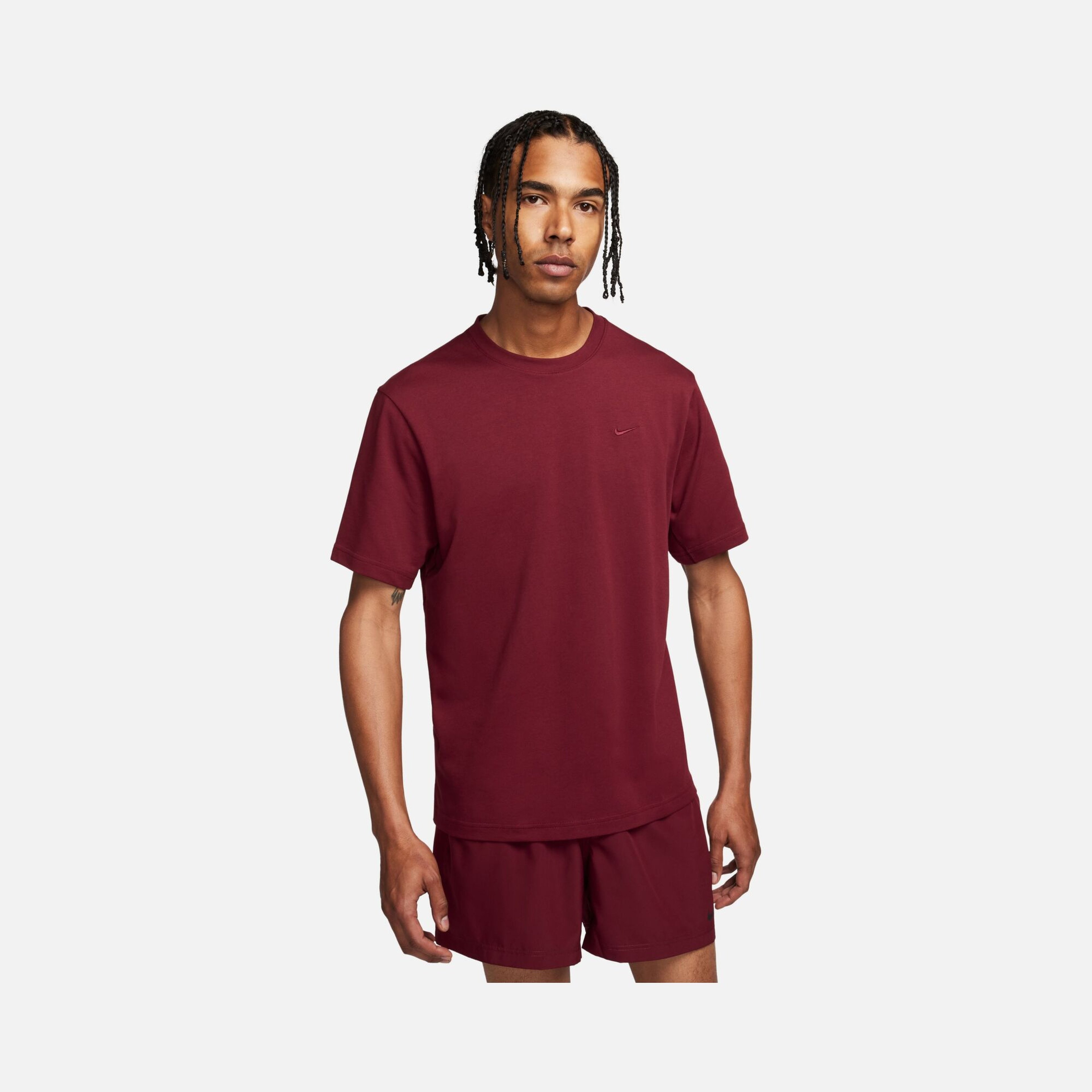 Nike Dri-Fit Primary Statement Versatile Fitness Training Short-Sleeve Erkek Tişört