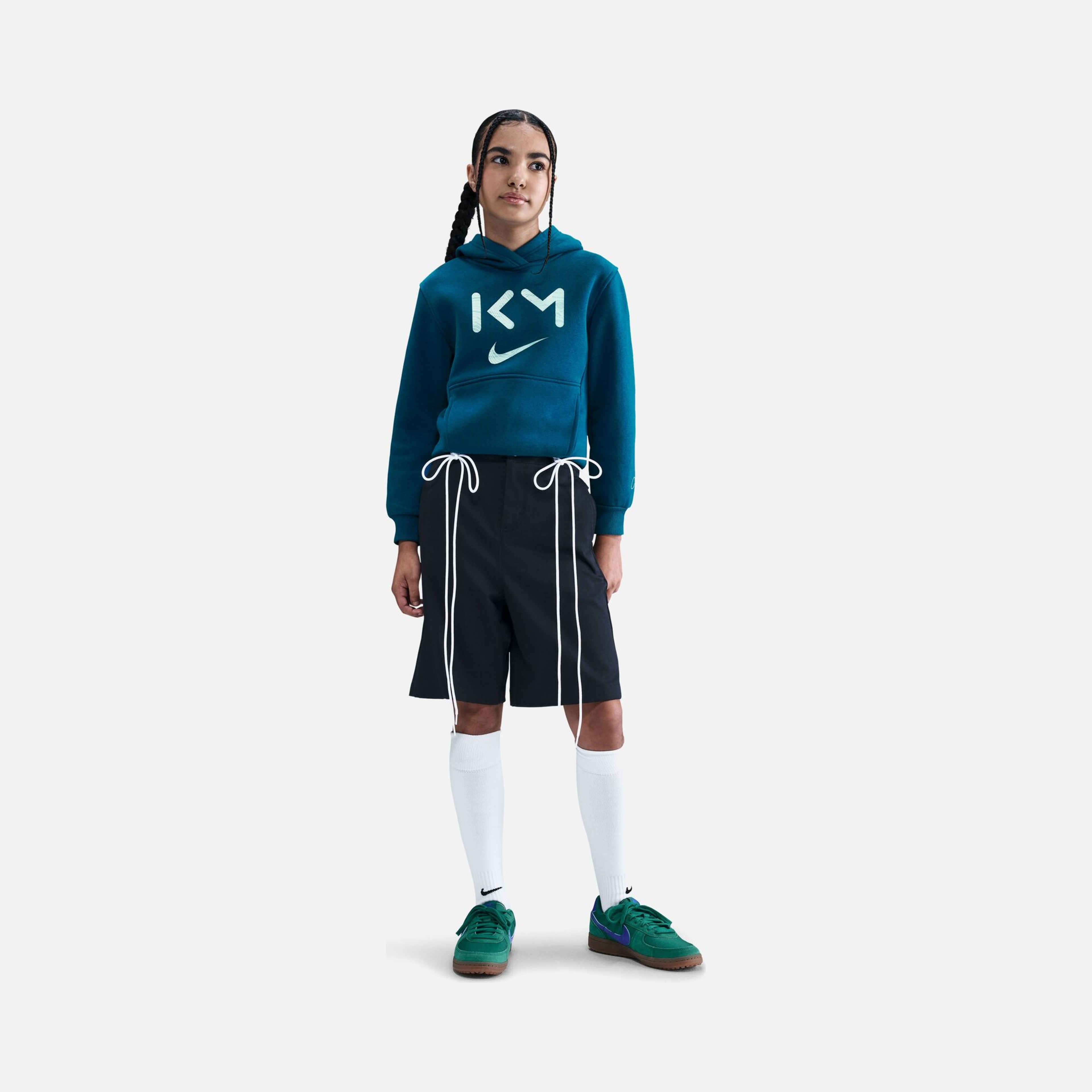 Kylian Mbappé Club Fleece Nike Dri-FIT Çocuk Kapüşonlu Sweatshirt