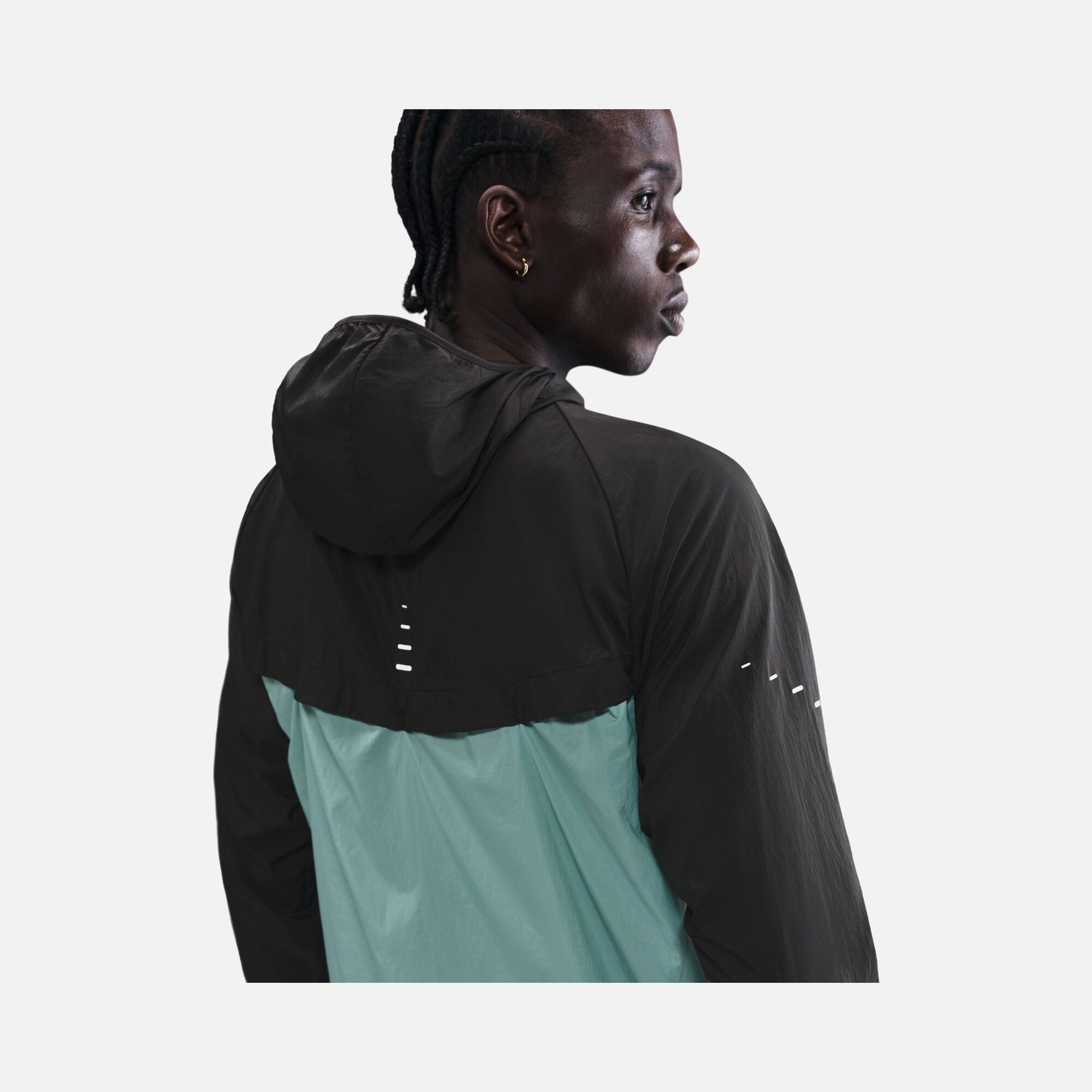 Nike Stride Repel UV Running Full-Zip Hooded Erkek Ceket