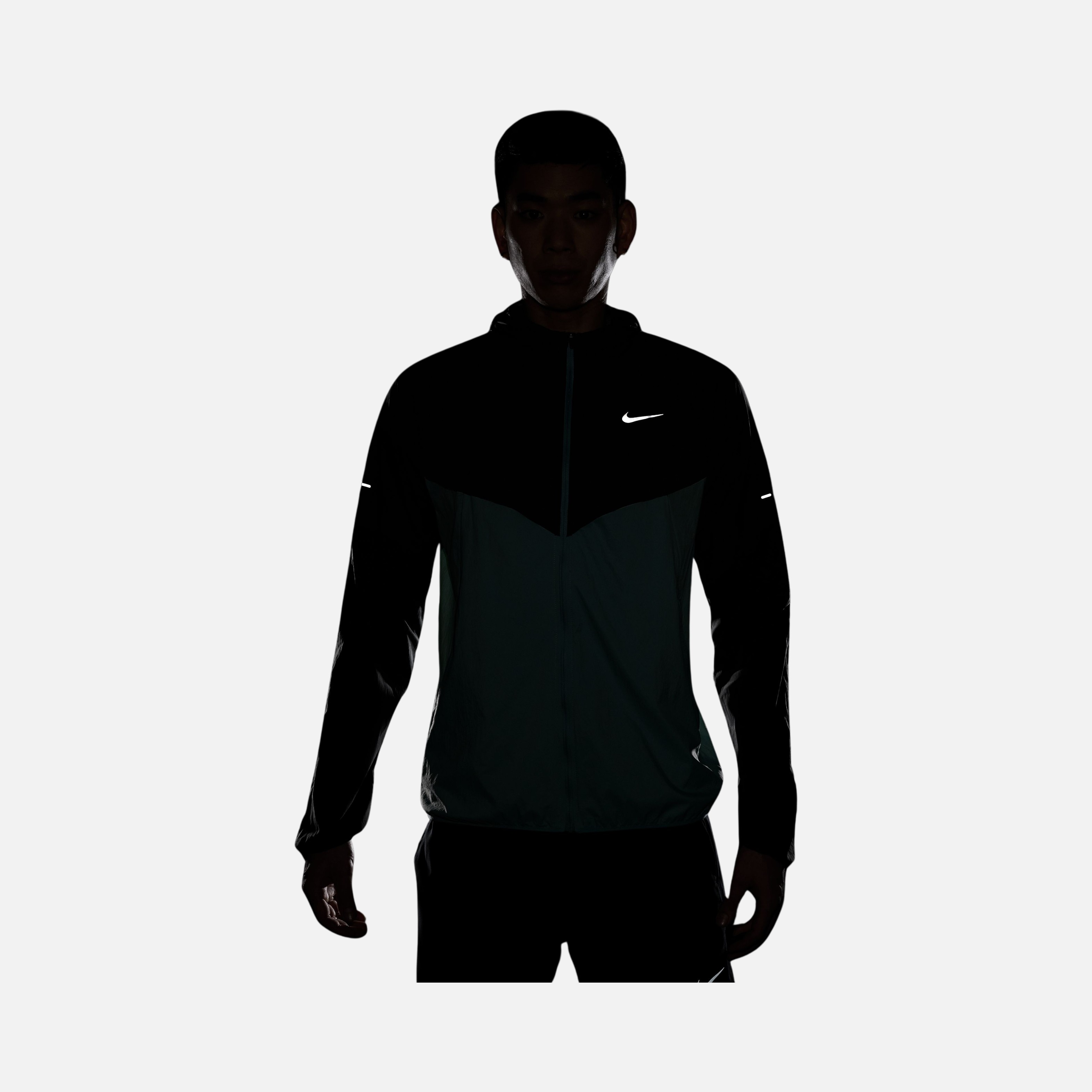 Nike Stride Repel UV Running Full-Zip Hooded Erkek Ceket | Barçın