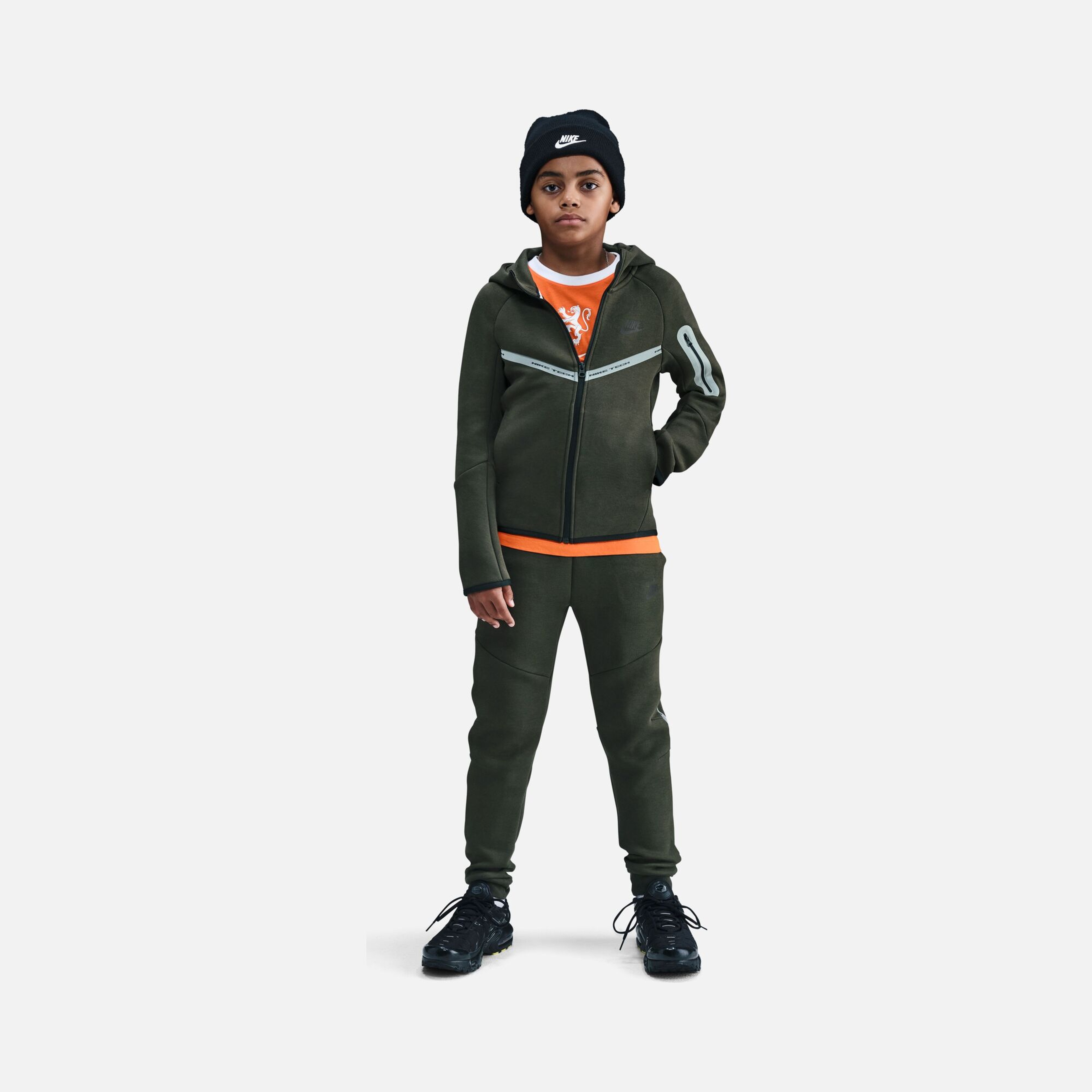 Nike B Nsw Tech Fleece Fz Reflect Çocuk Ceket