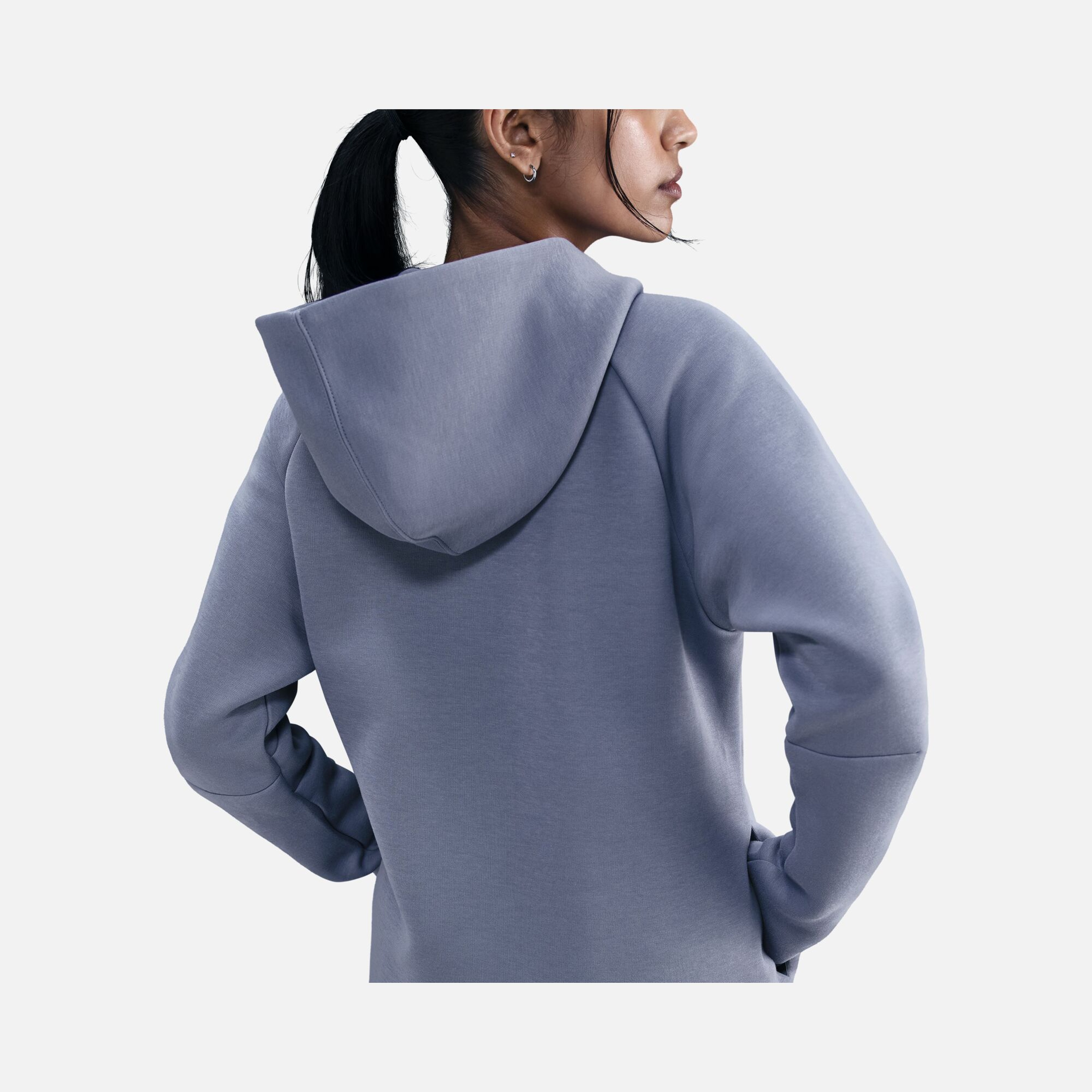 Nike Sportswear Tech Fleece Windrunner Full-Zip Hooded SS25 Kadın Sweatshirt