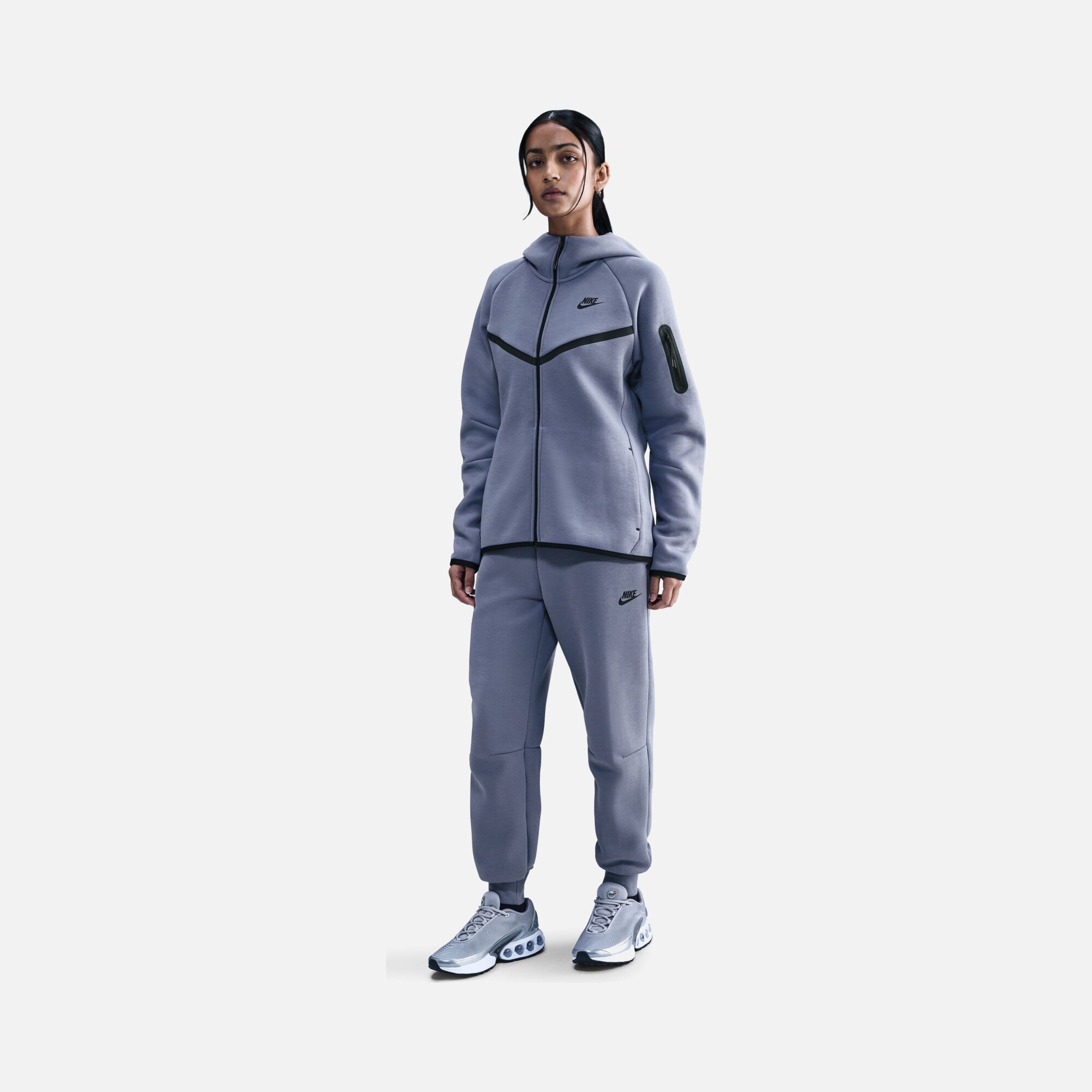 Nike Sportswear Tech Fleece Windrunner Full-Zip Hooded SS25 Kadın Sweatshirt