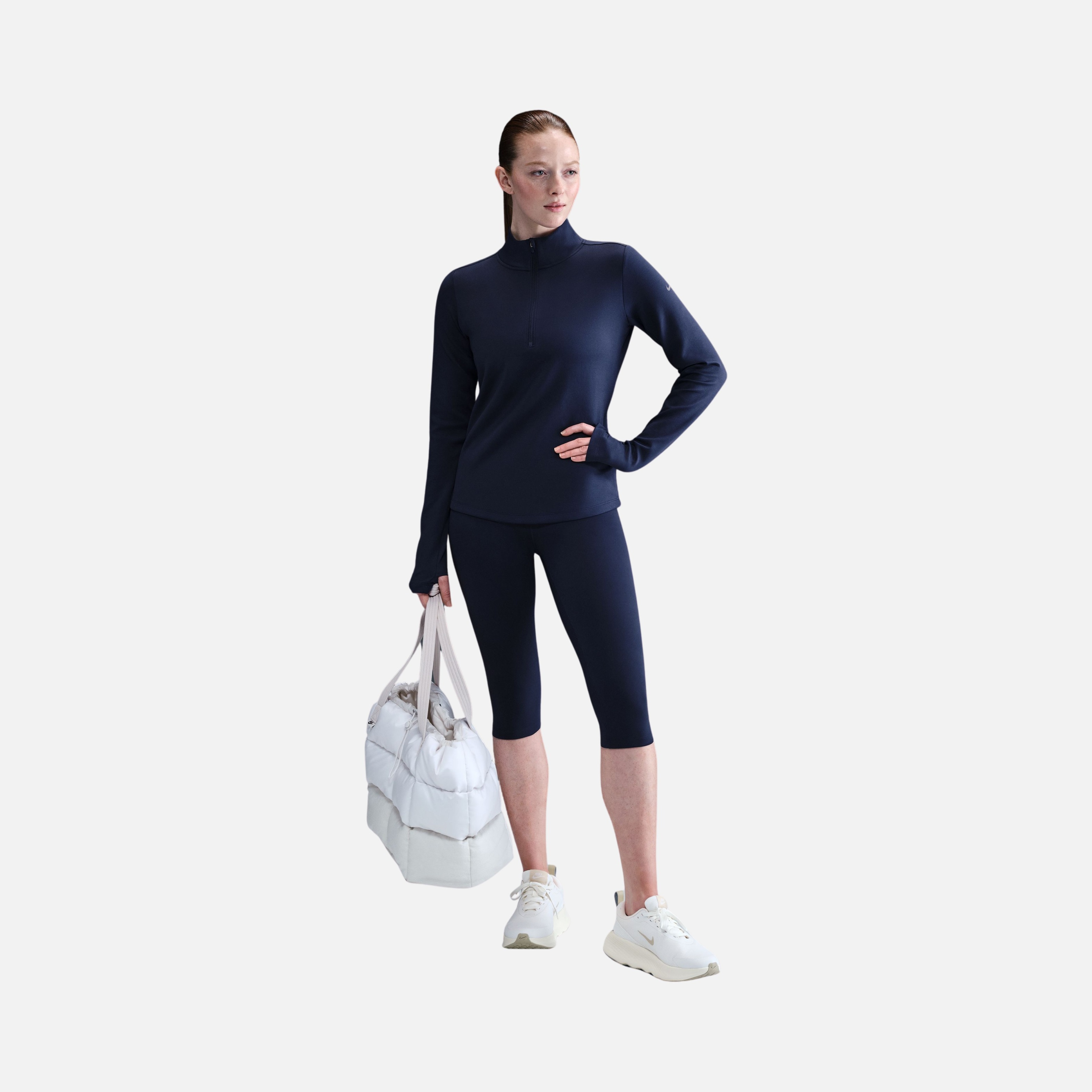 Nike W Nk One Tf Hz Midlayer Kadın Uzun Kollu Tişört