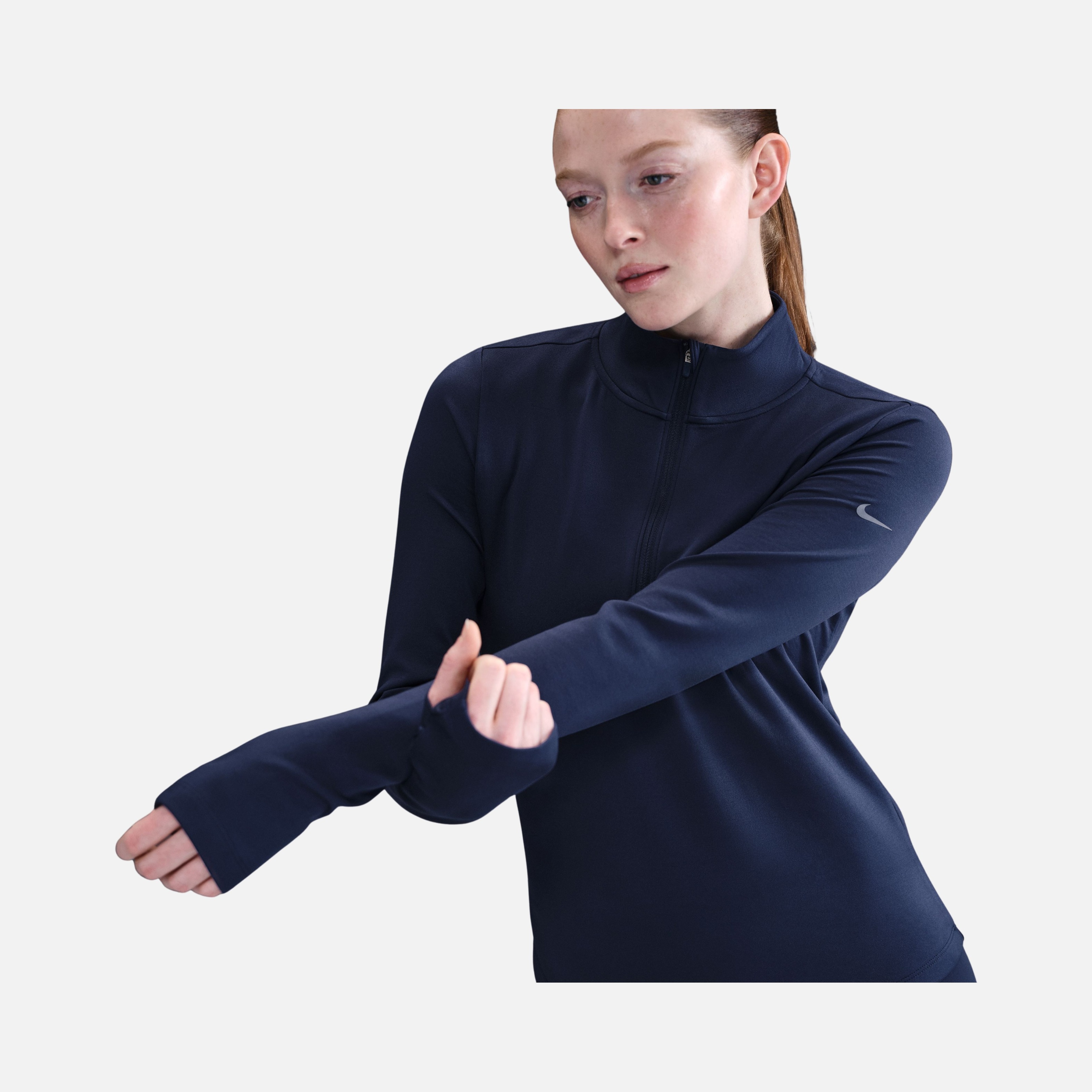 Nike W Nk One Tf Hz Midlayer Kadın Uzun Kollu Tişört