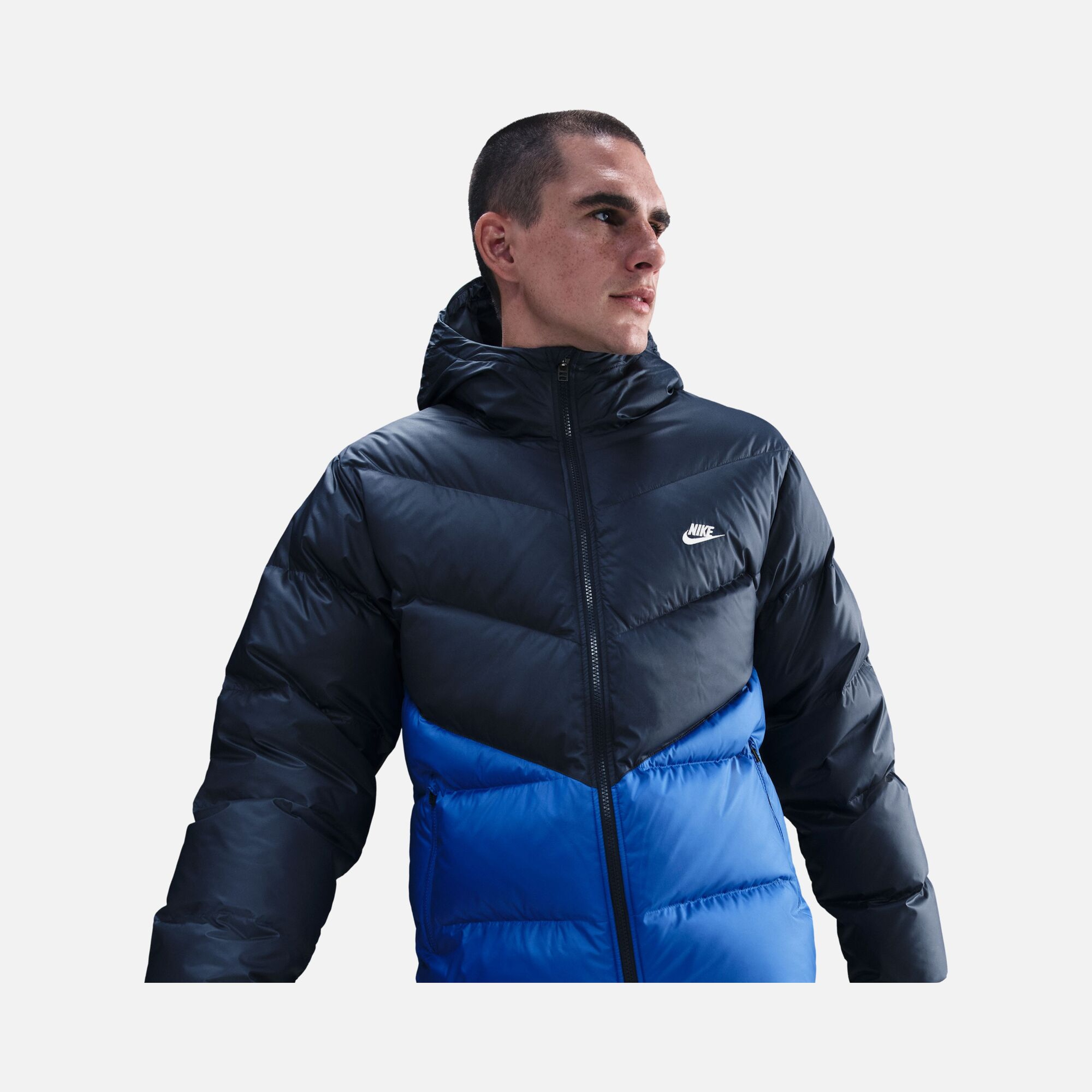 Nike Windrunner Stmnt Down Erkek Kapüşonlu Mont