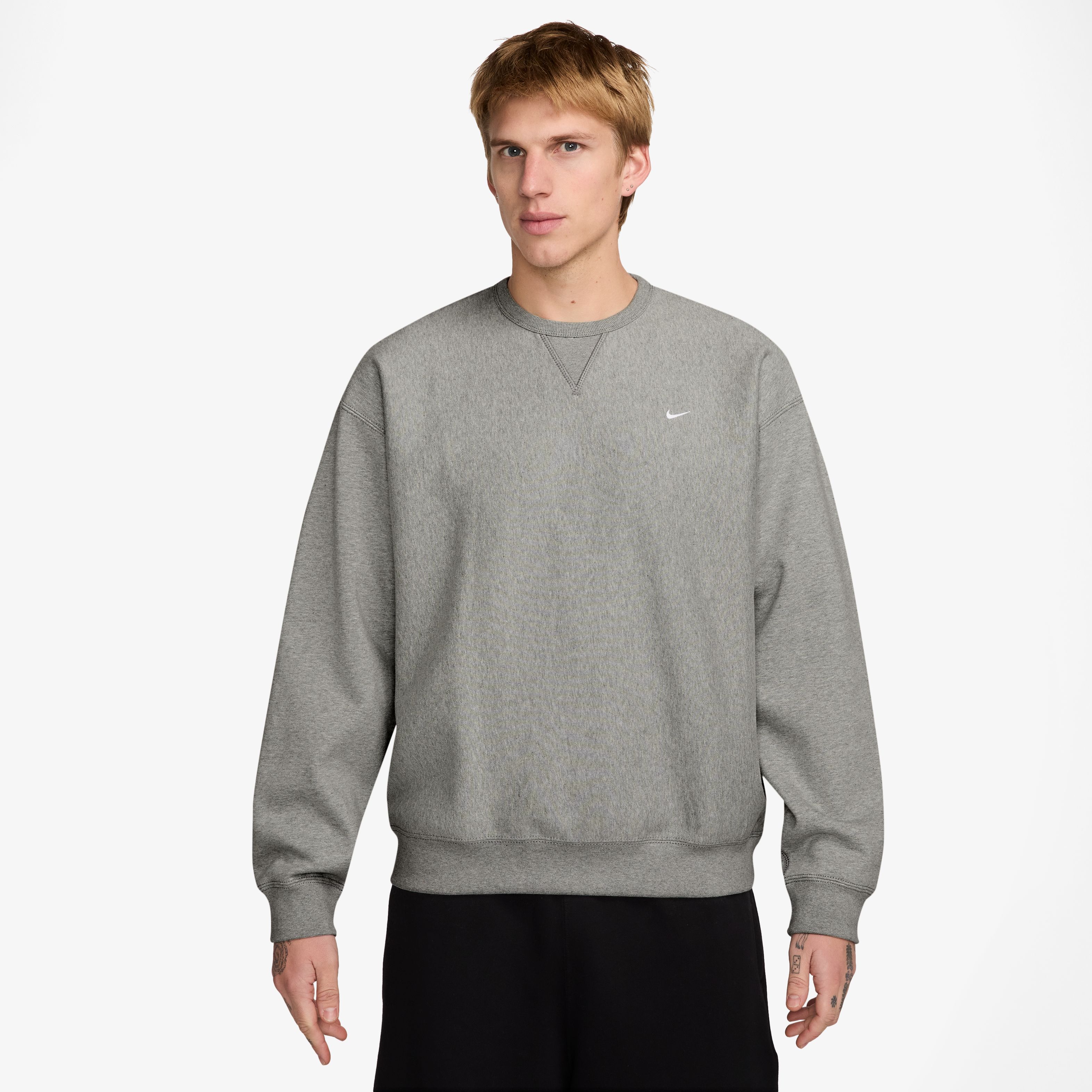 Nike Solo Swoosh Bb Crew Erkek Sweatshirt | Barçın