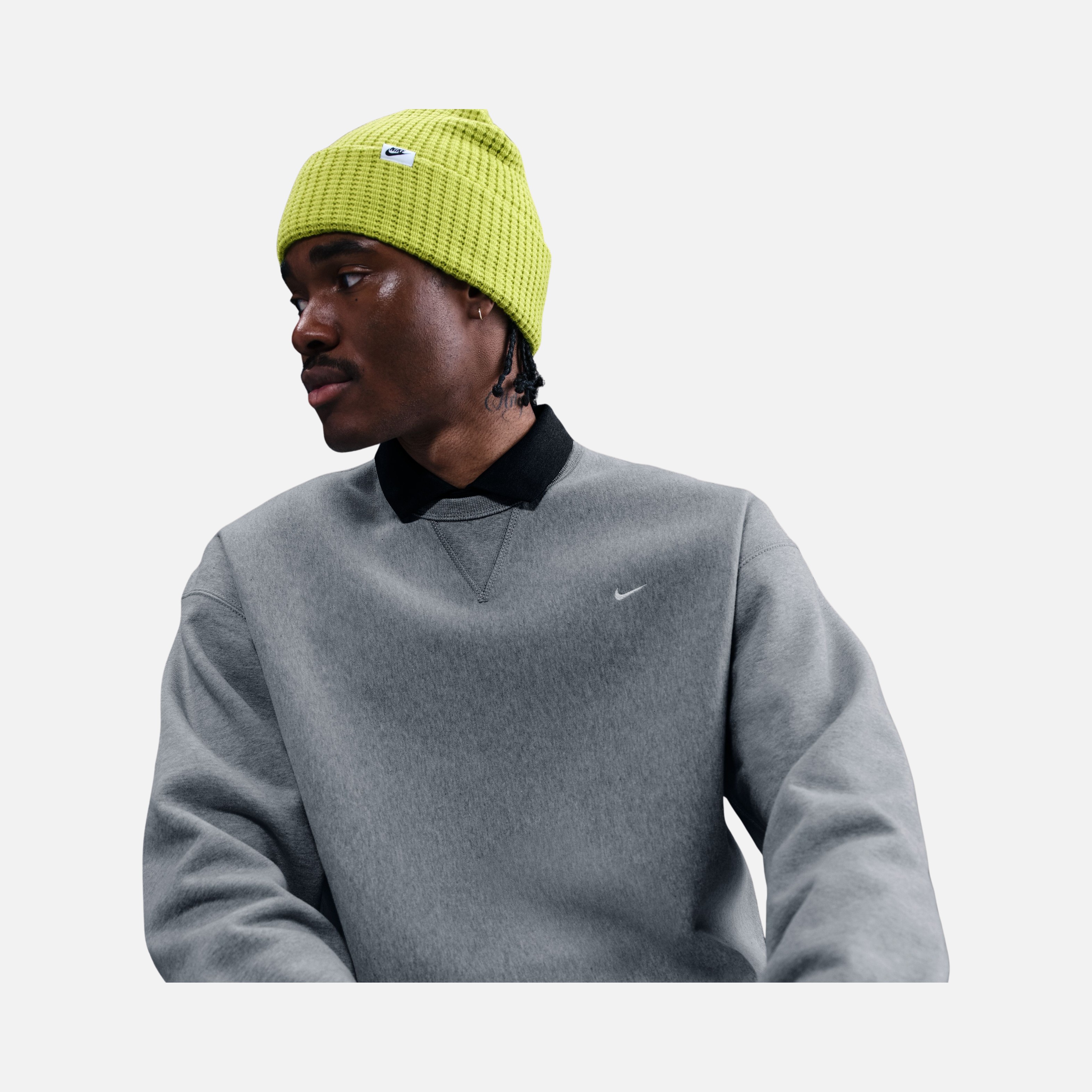 Nike Solo Swoosh Bb Crew Erkek Sweatshirt | Barçın
