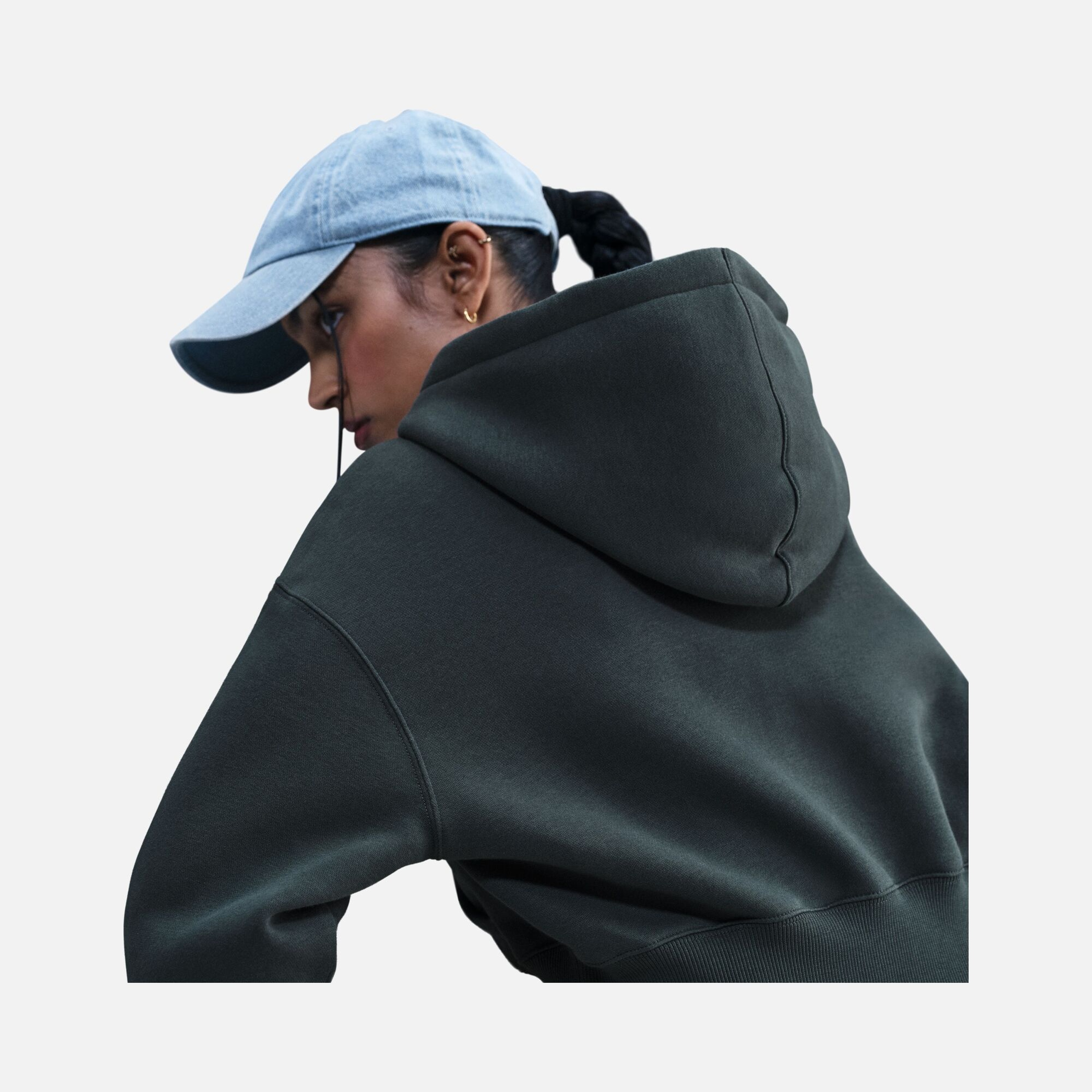 Nike Nsw Phoneix Fleece Crop Fz Hdy Kadın Sweatshirt