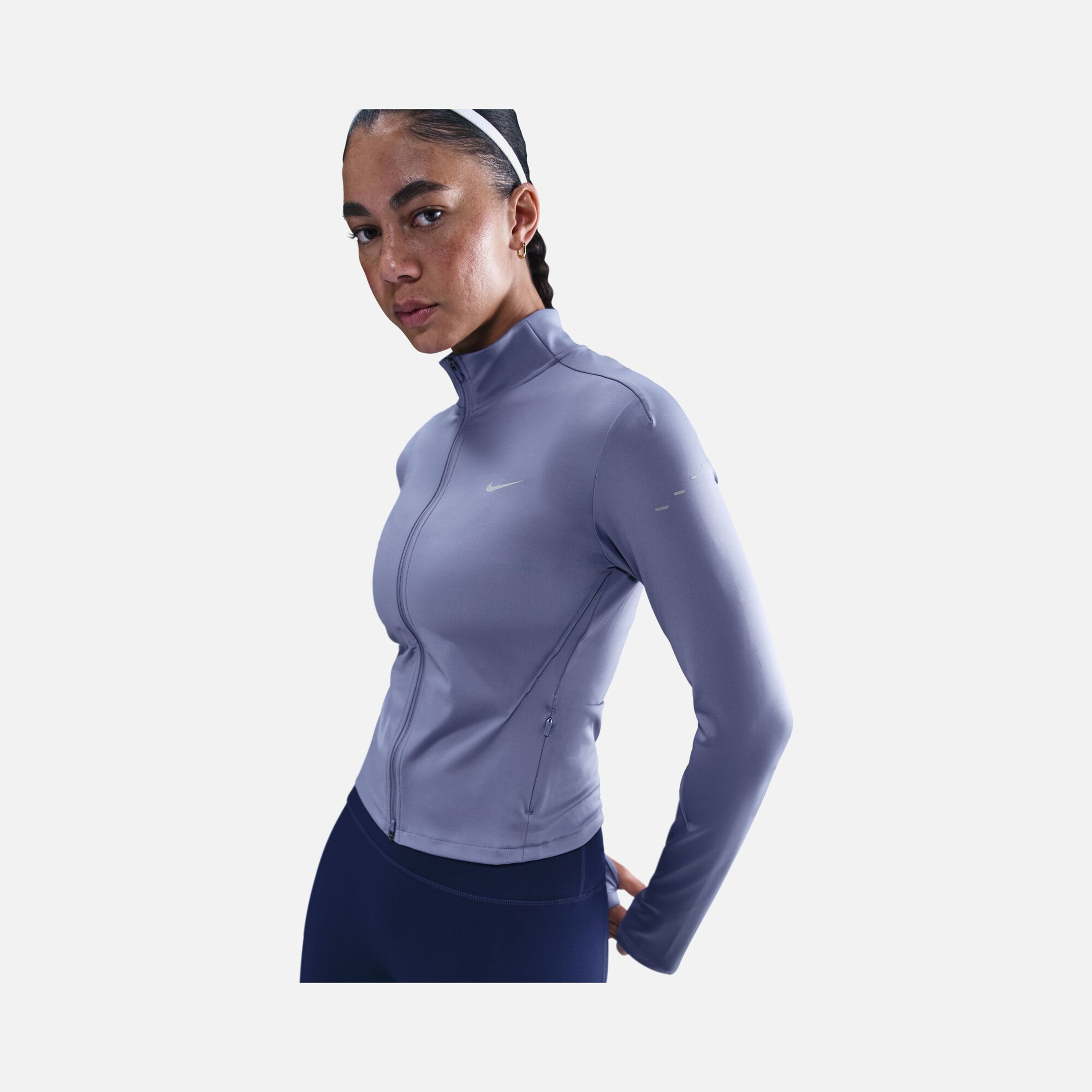 Nike Swift Dri-Fit Full-Zip Mid-Layer Running Top Kadın Ceket