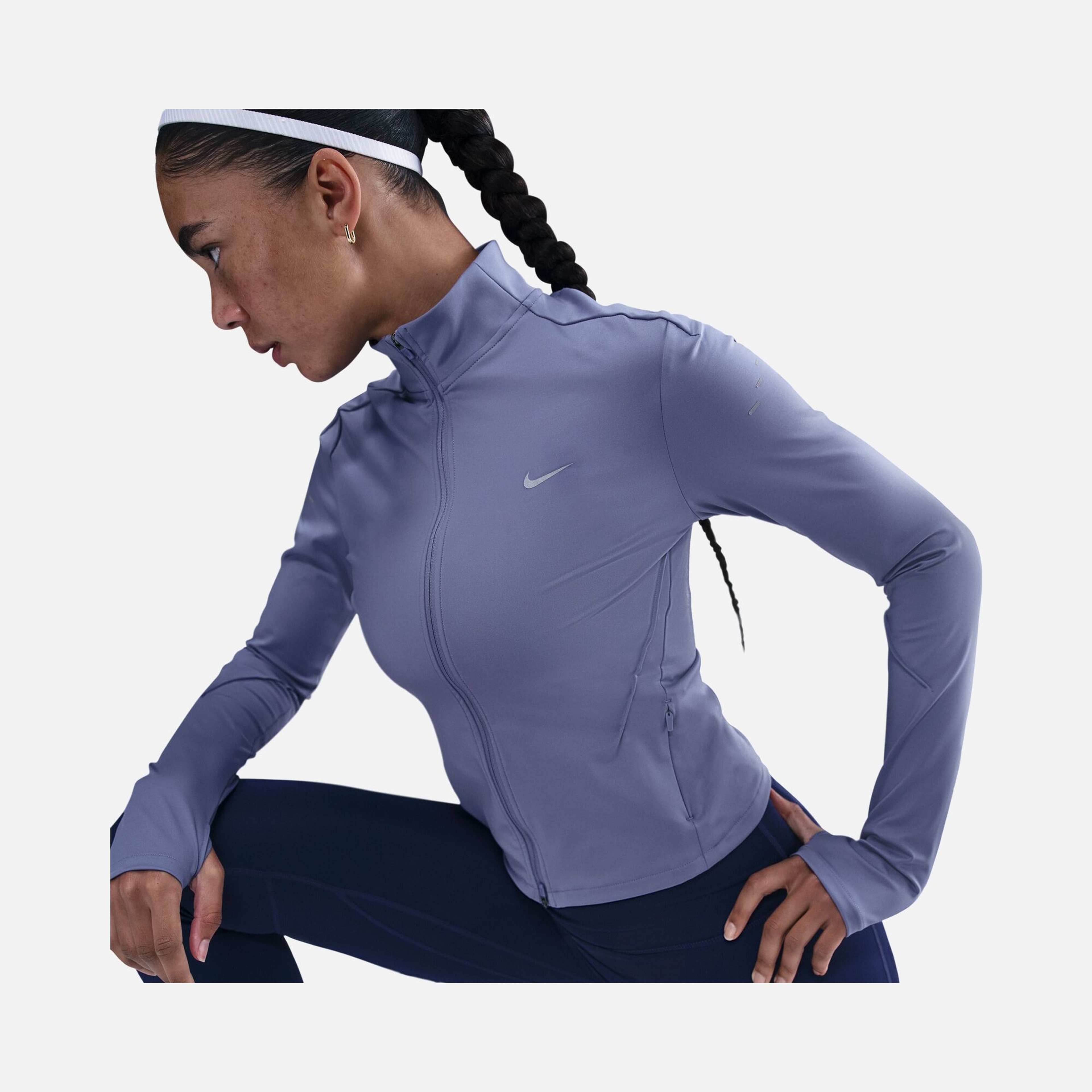 Nike Swift Dri-Fit Full-Zip Mid-Layer Running Top Kadın Ceket