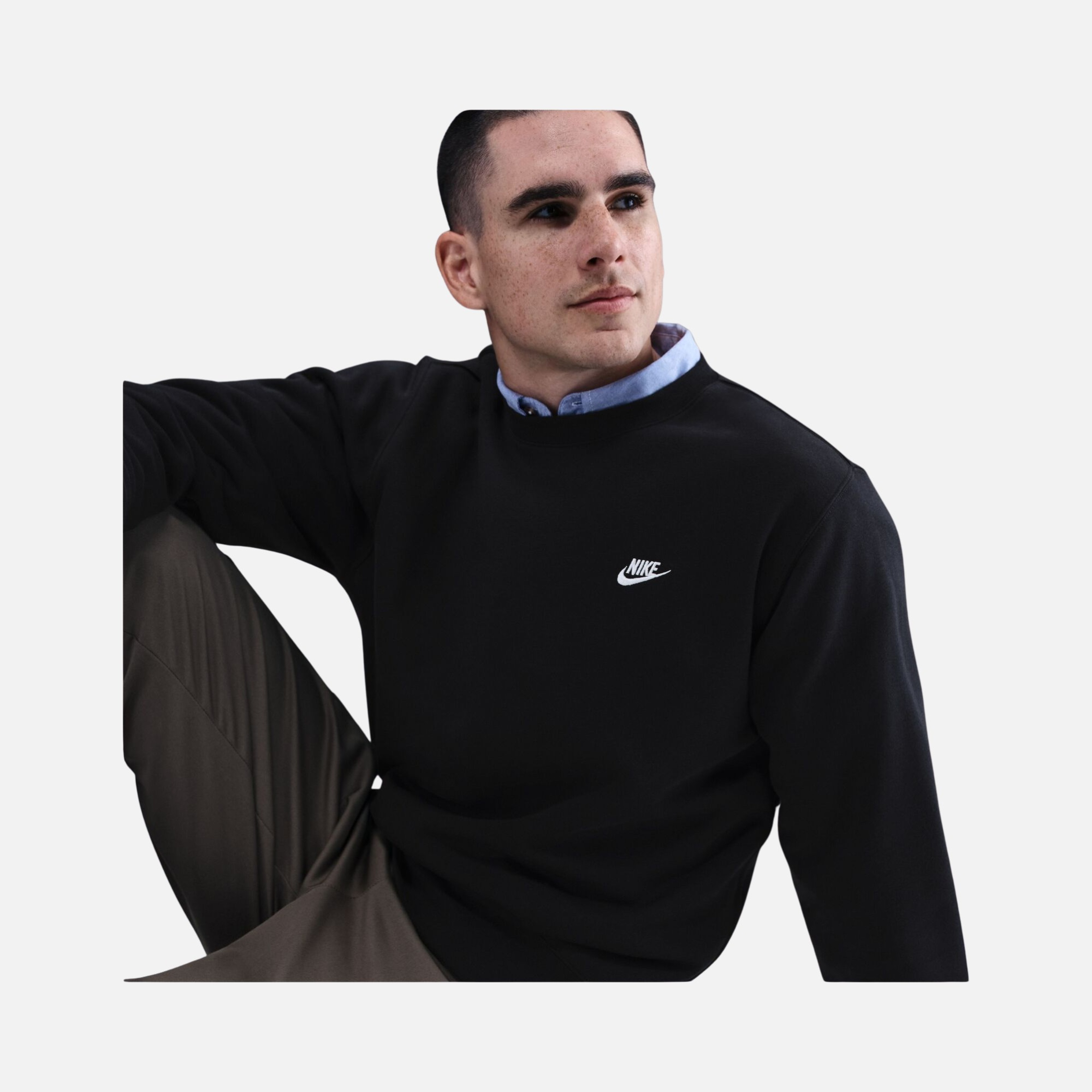 Nike Club Bb Crew Erkek Sweatshirt