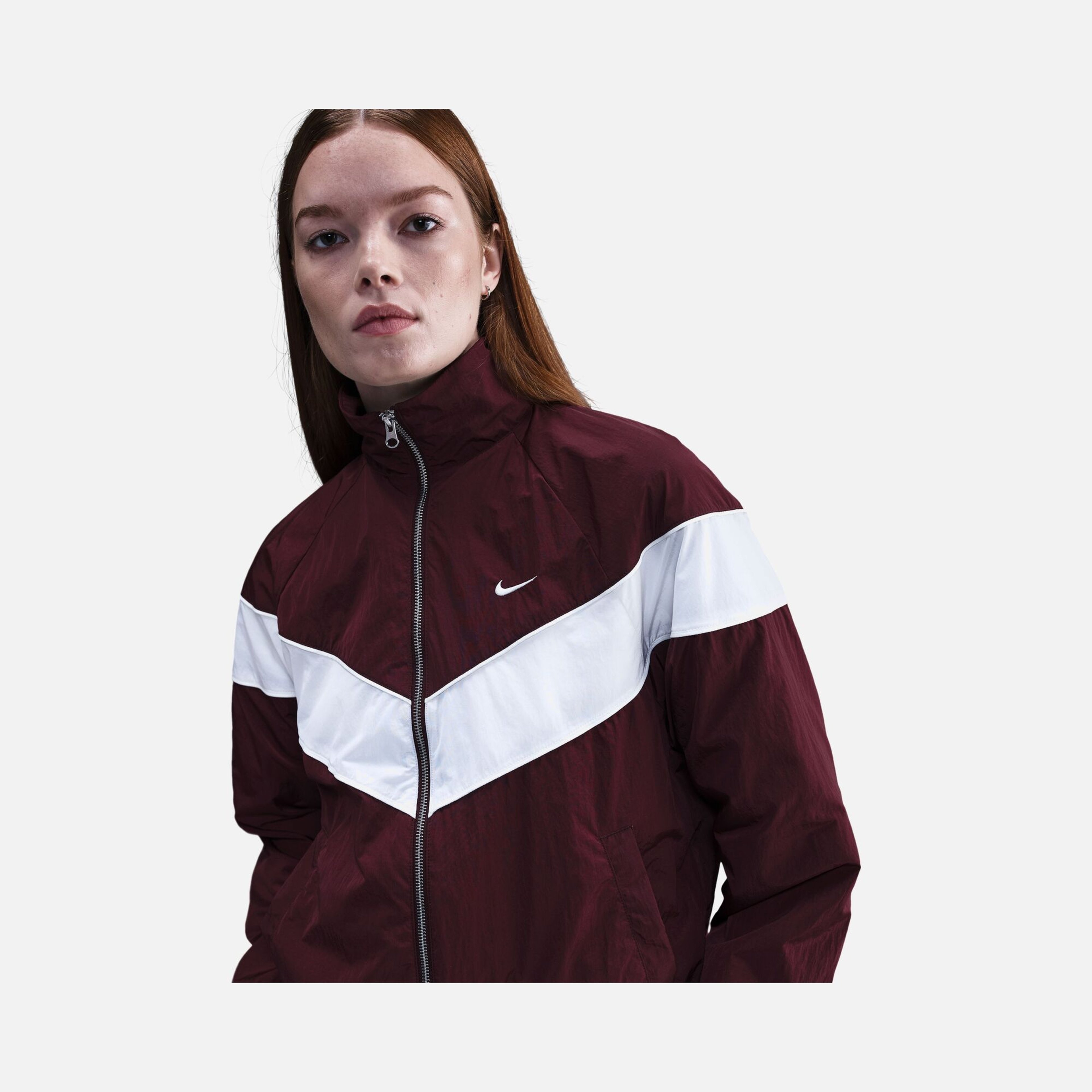 Nike Sportswear Essentials Windrunner Loose UV Woven Lined Full-Zip Kadın Ceket