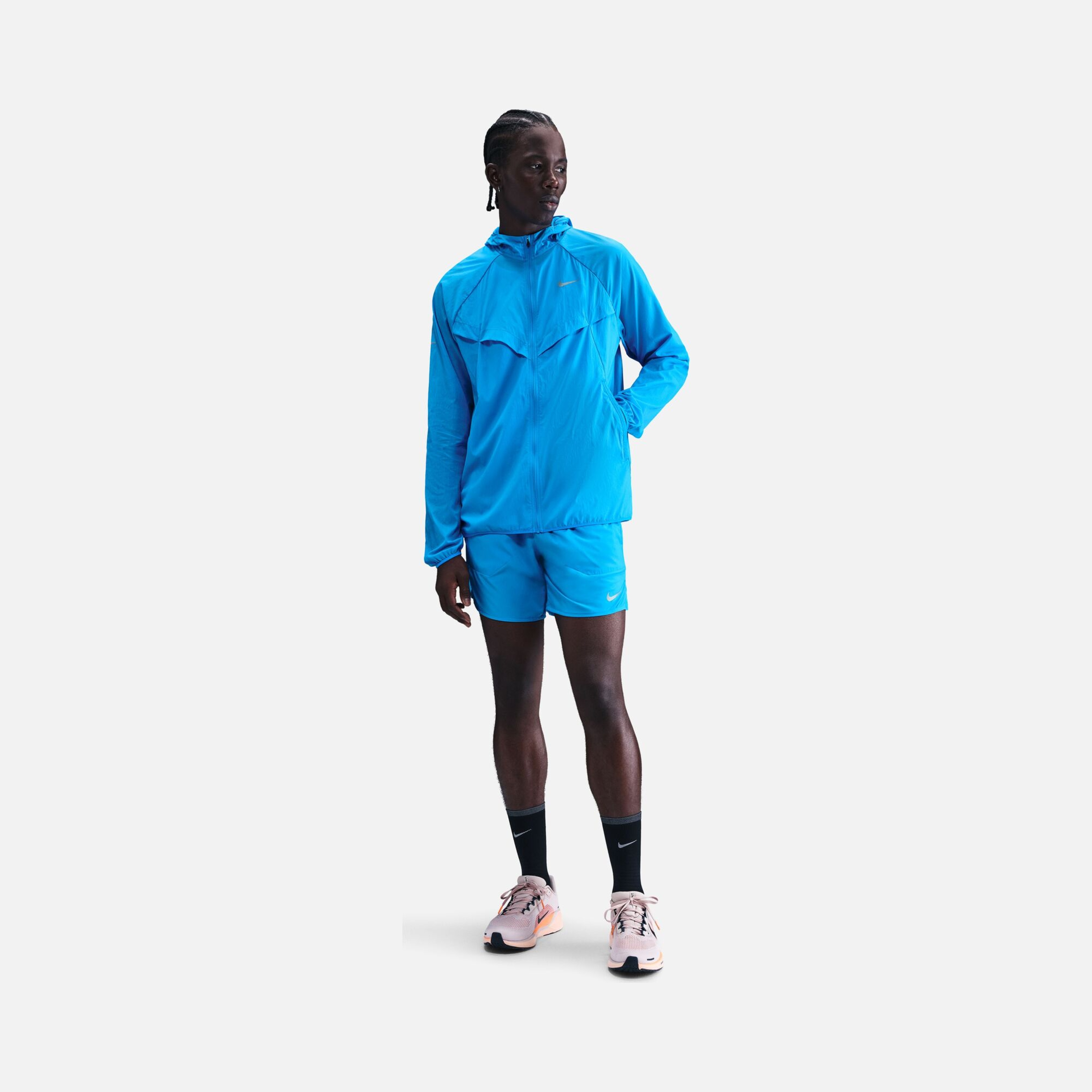 Nike Stride Repel UV Running Full-Zip Hooded Erkek Ceket
