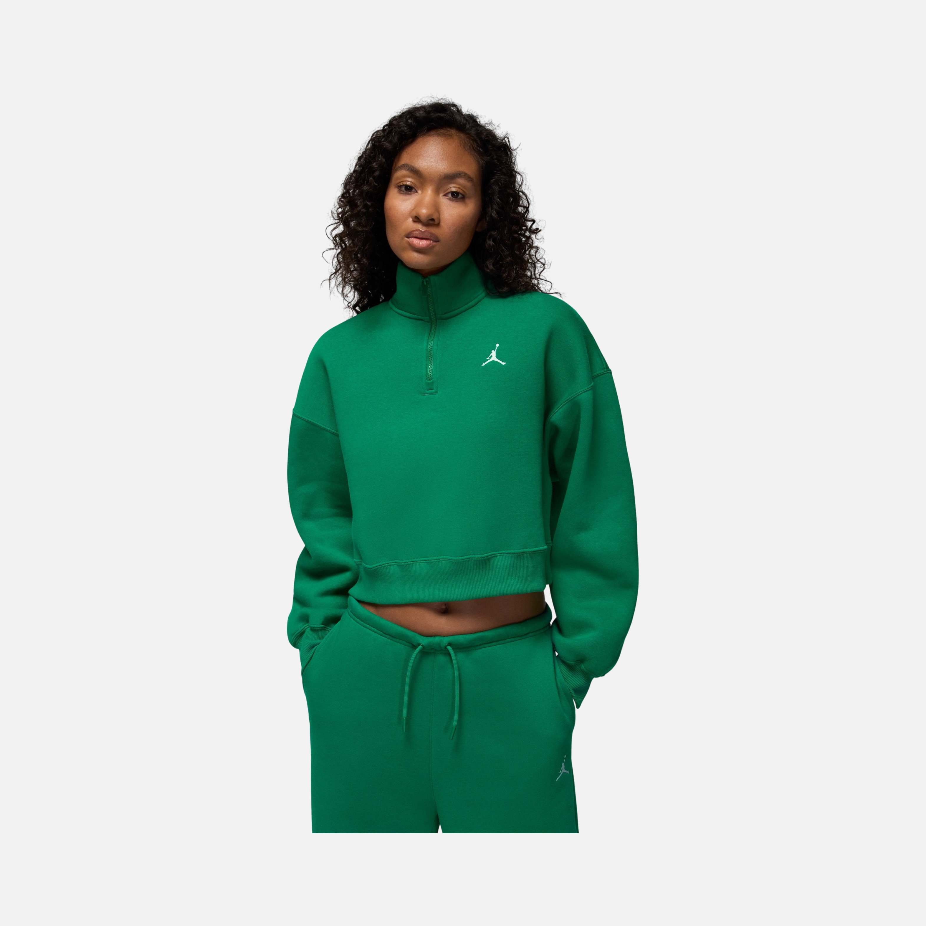 Nike Jordan Brooklyn Fleece 1/4 Zip Kadın Sweatshirt | Barçın