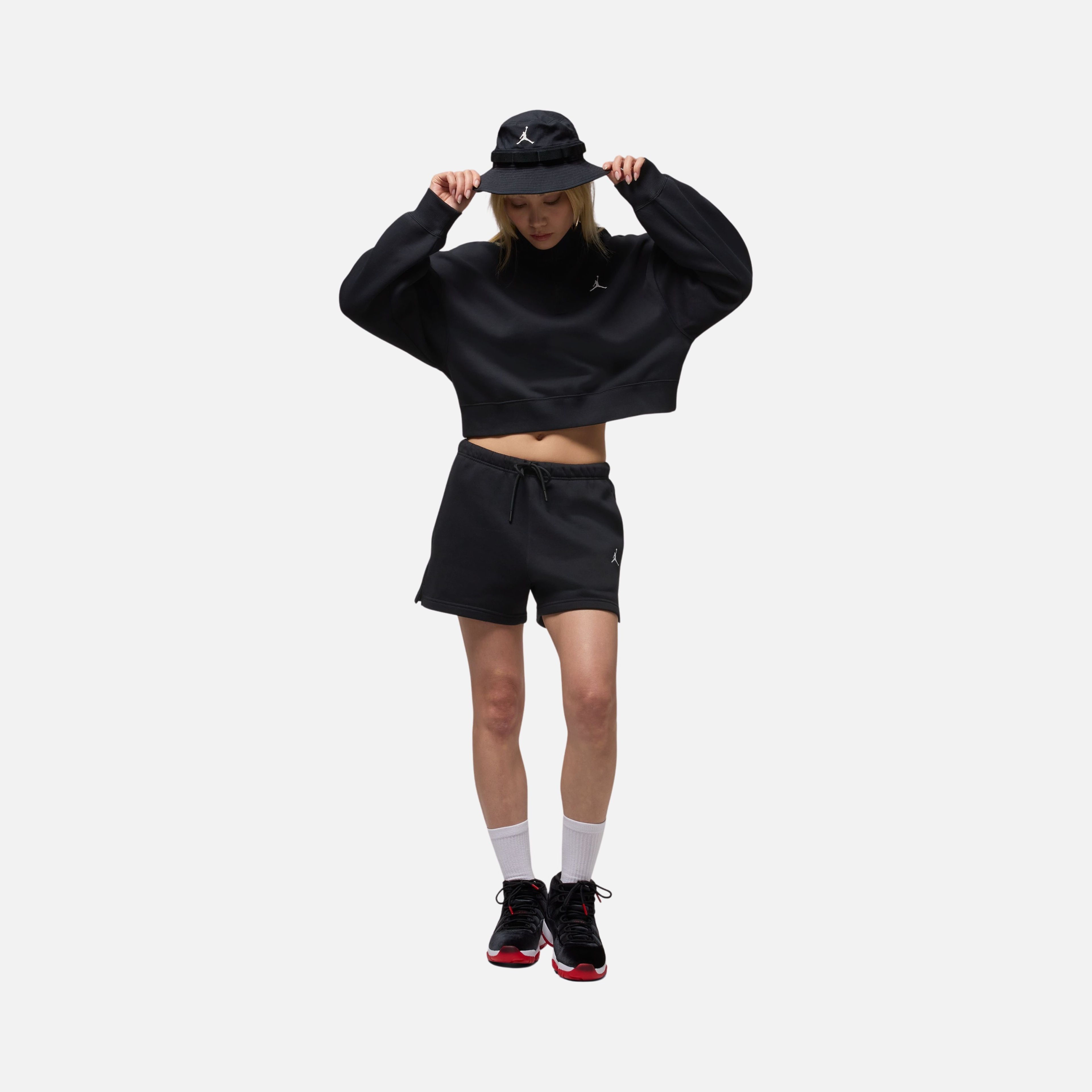 Nike Jordan Brooklyn Fleece 1/4 Zip Kadın Sweatshirt