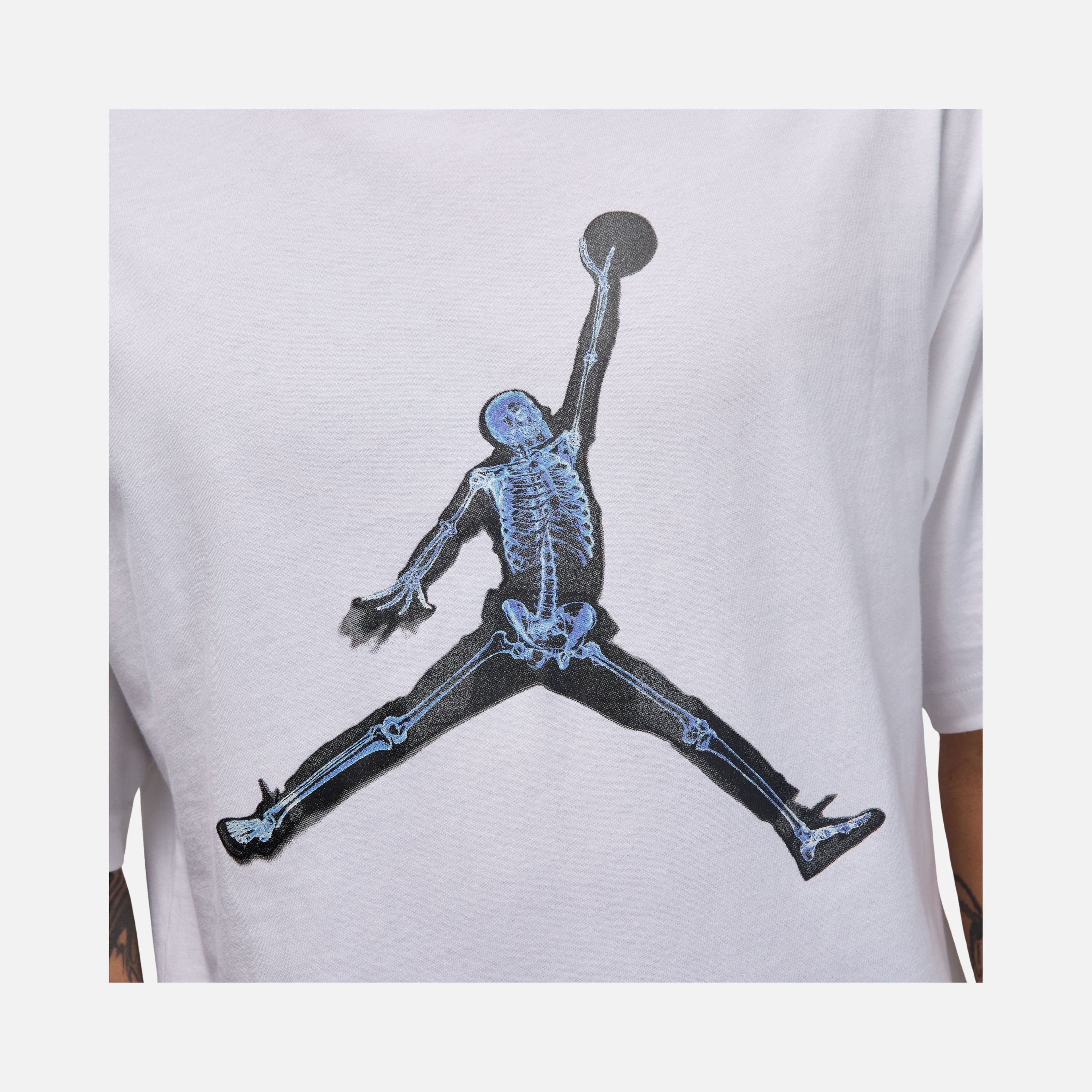 Nike M Jordan Nc Xray Jm Ss Crew Erkek Tişört