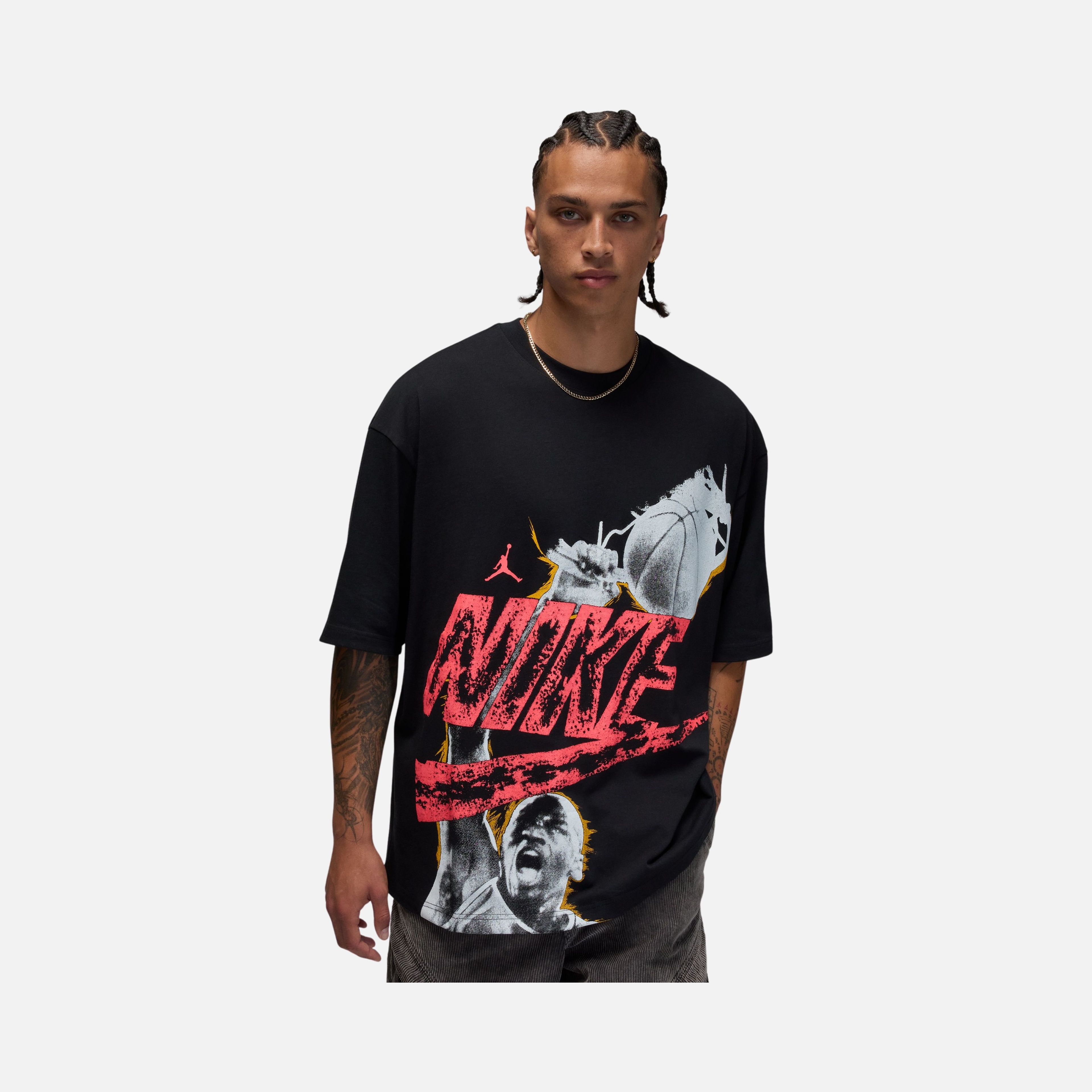 Nike Jordan Reissue Oversize Ss Crew Erkek Tişört