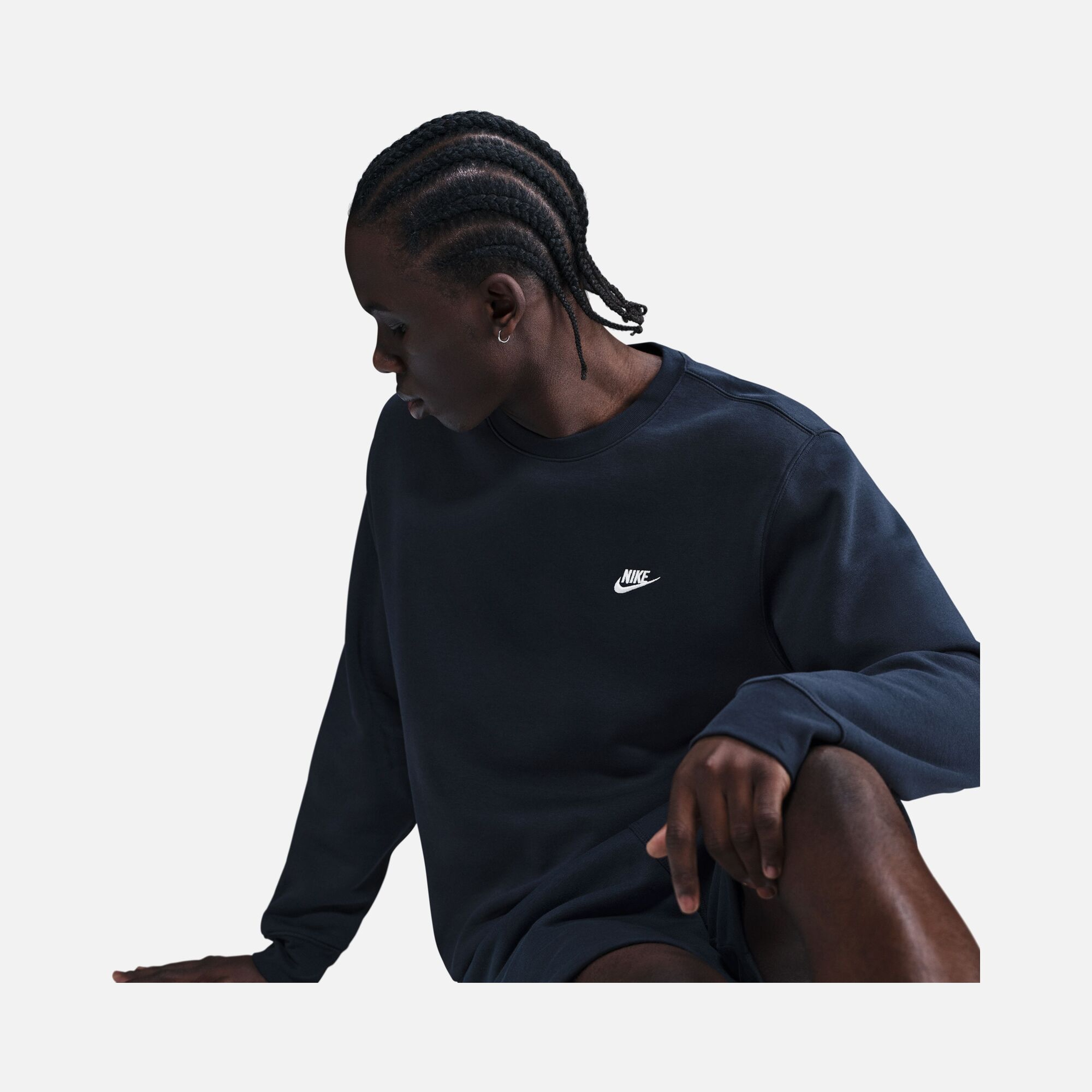 Nike Club Bb Crew Erkek Sweatshirt