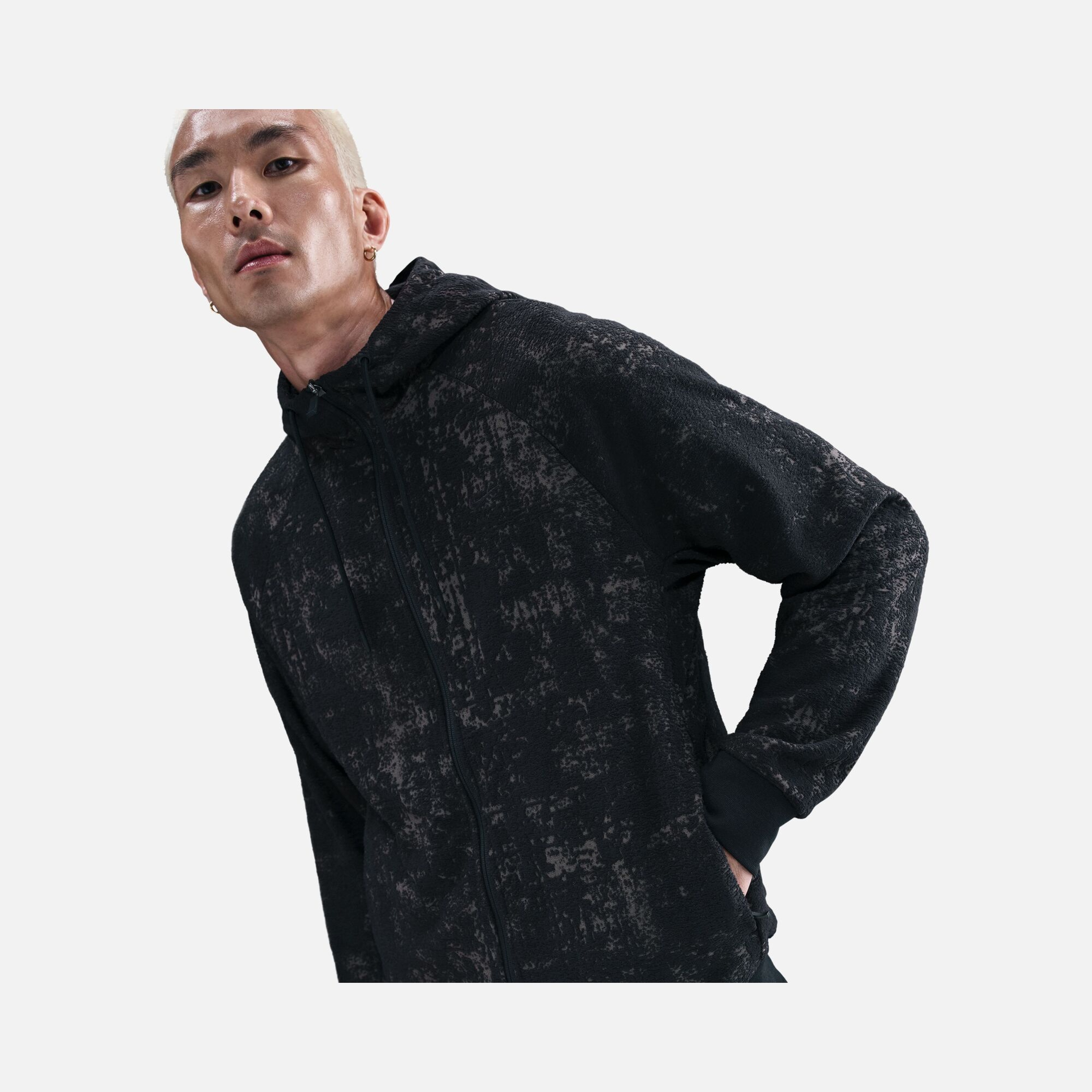 Nike Tf Primary Hoodie Jacquard Erkek Sweatshirt