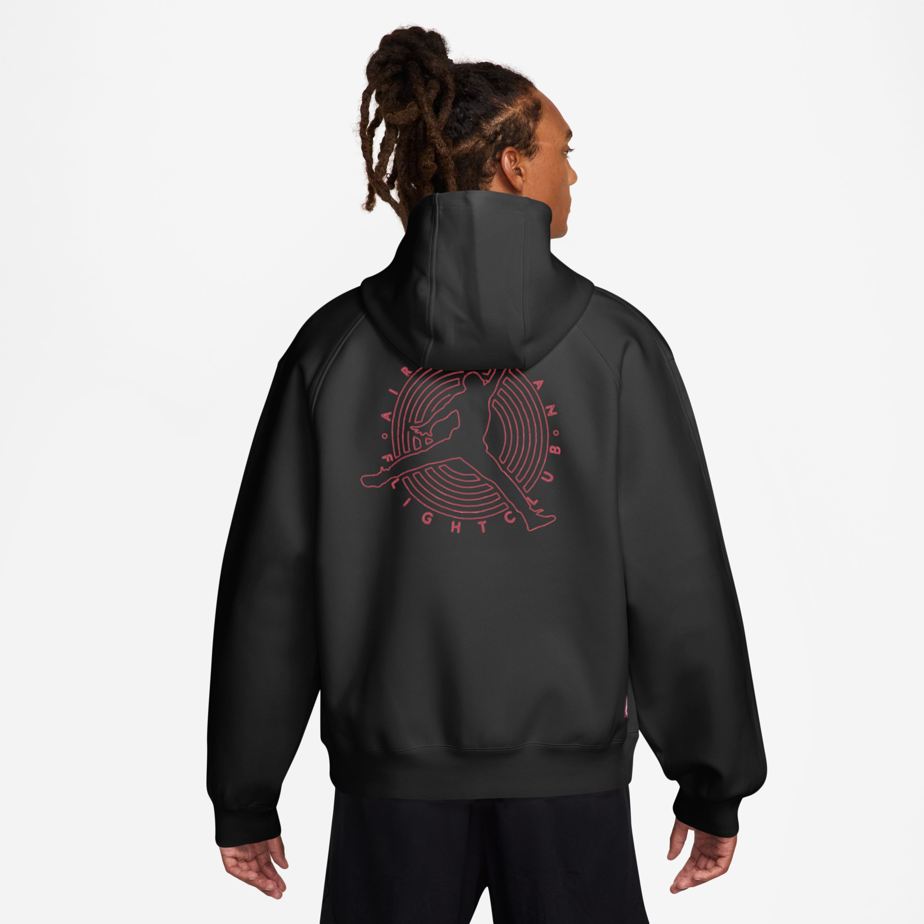 Nike Jordan Full-Zip Hoodie Club Knit Erkek Sweatshirt | Barçın