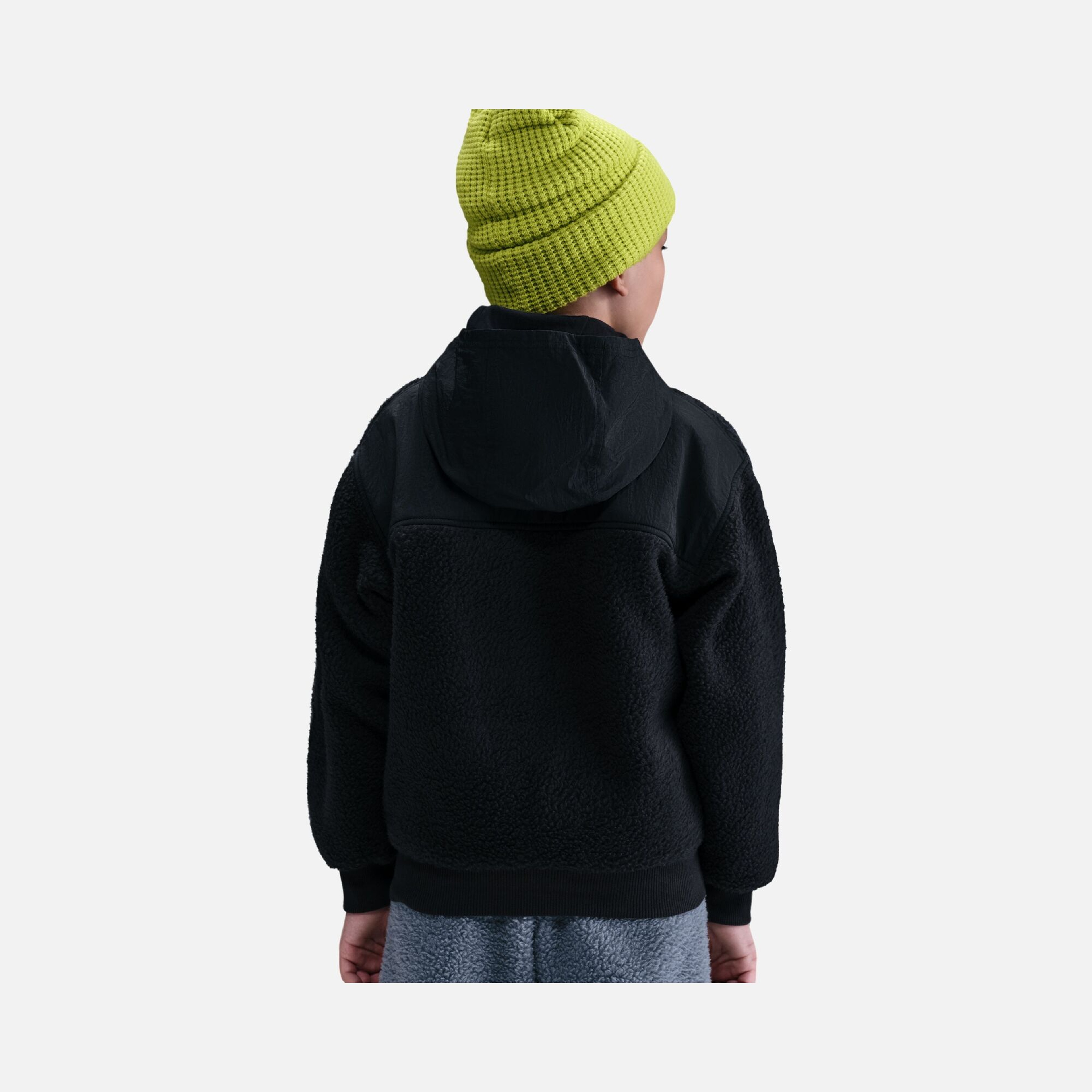 Nike Sportswear Club Fleece Loose 1/4 Zip Kapüşonlu Çocuk Sweatshirt