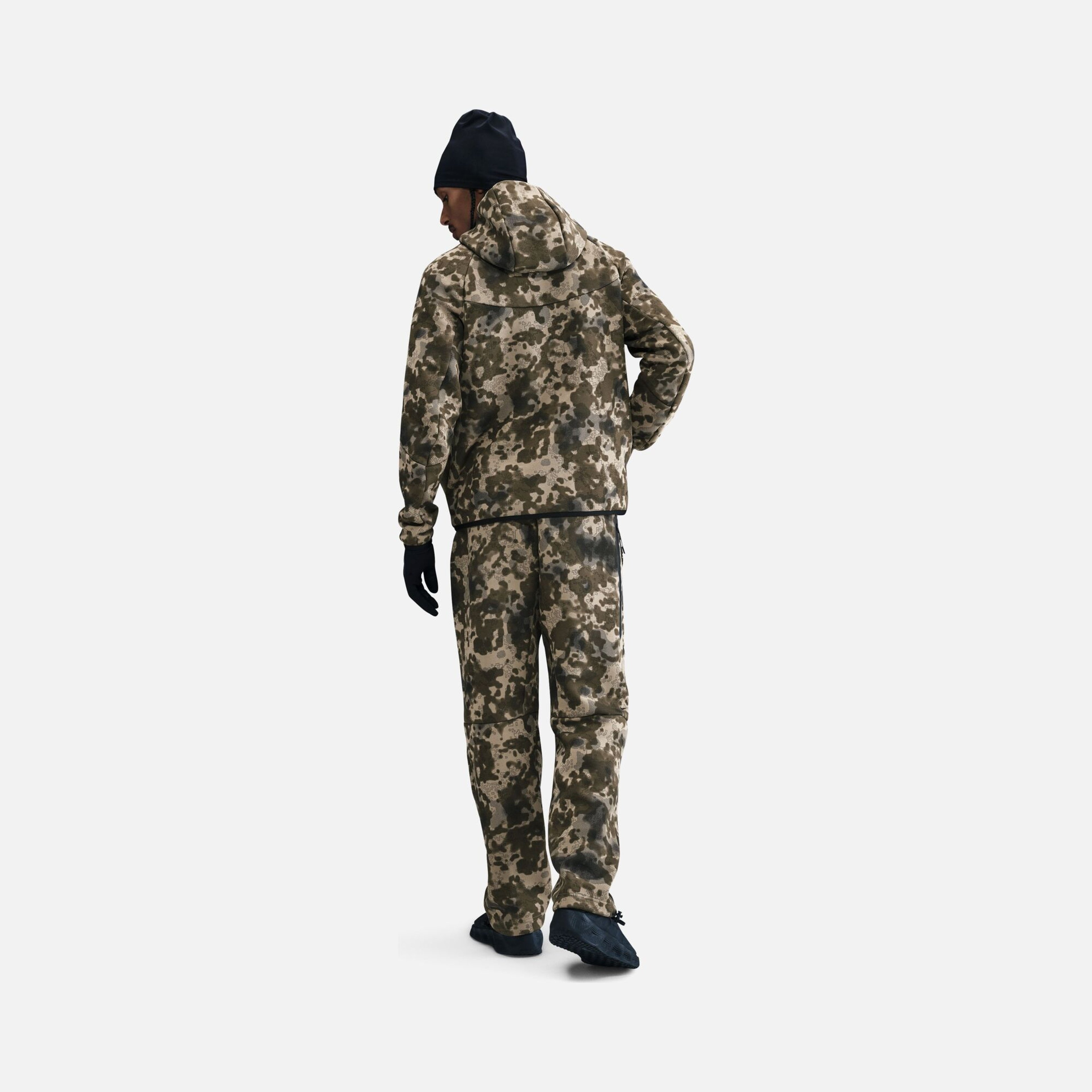 Nike Tech Fleece Wr Fz Camo Erkek Ceket