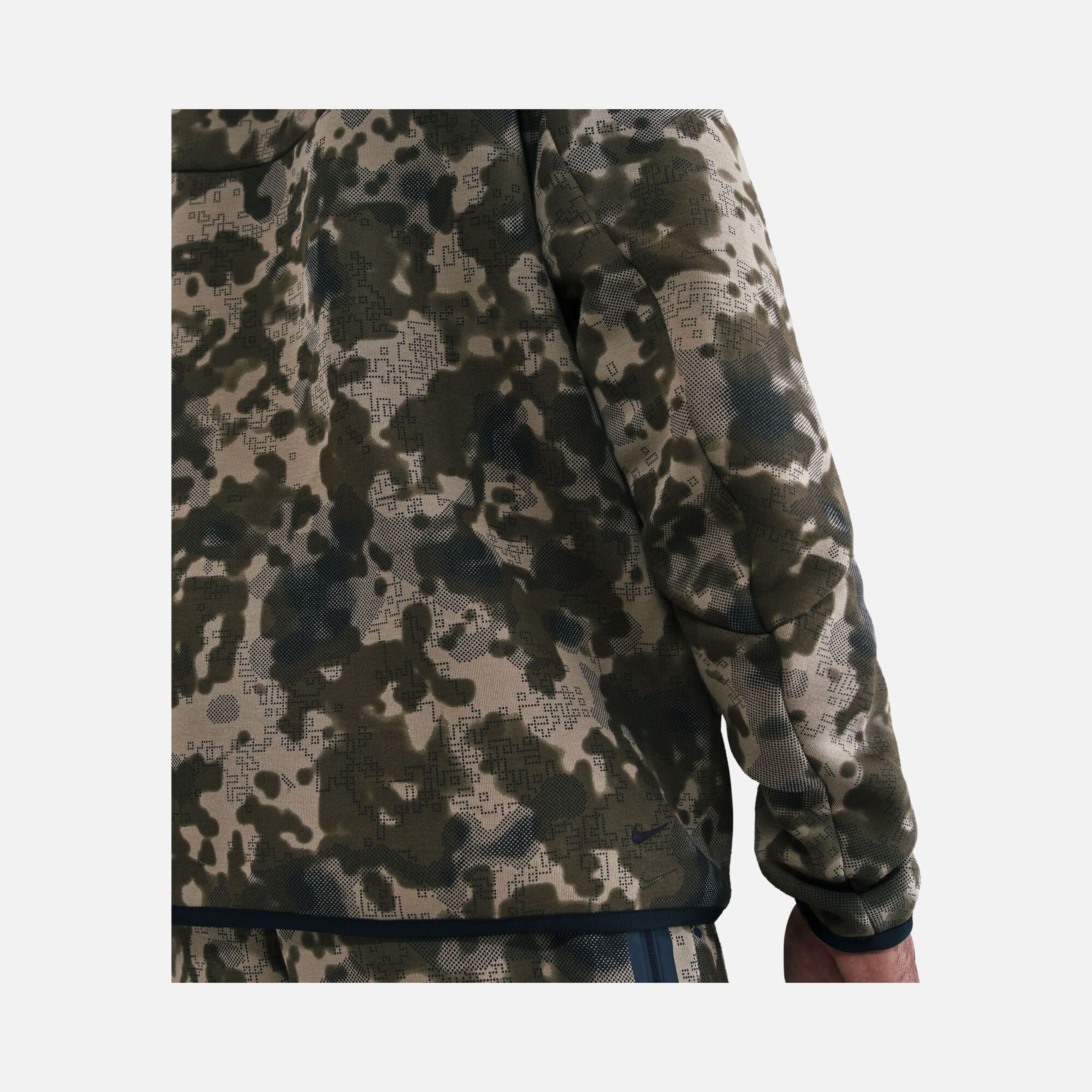 Nike Tech Fleece Wr Fz Camo Erkek Ceket