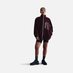 Nike Sherpa Logo Full-Zip Kadın Ceket